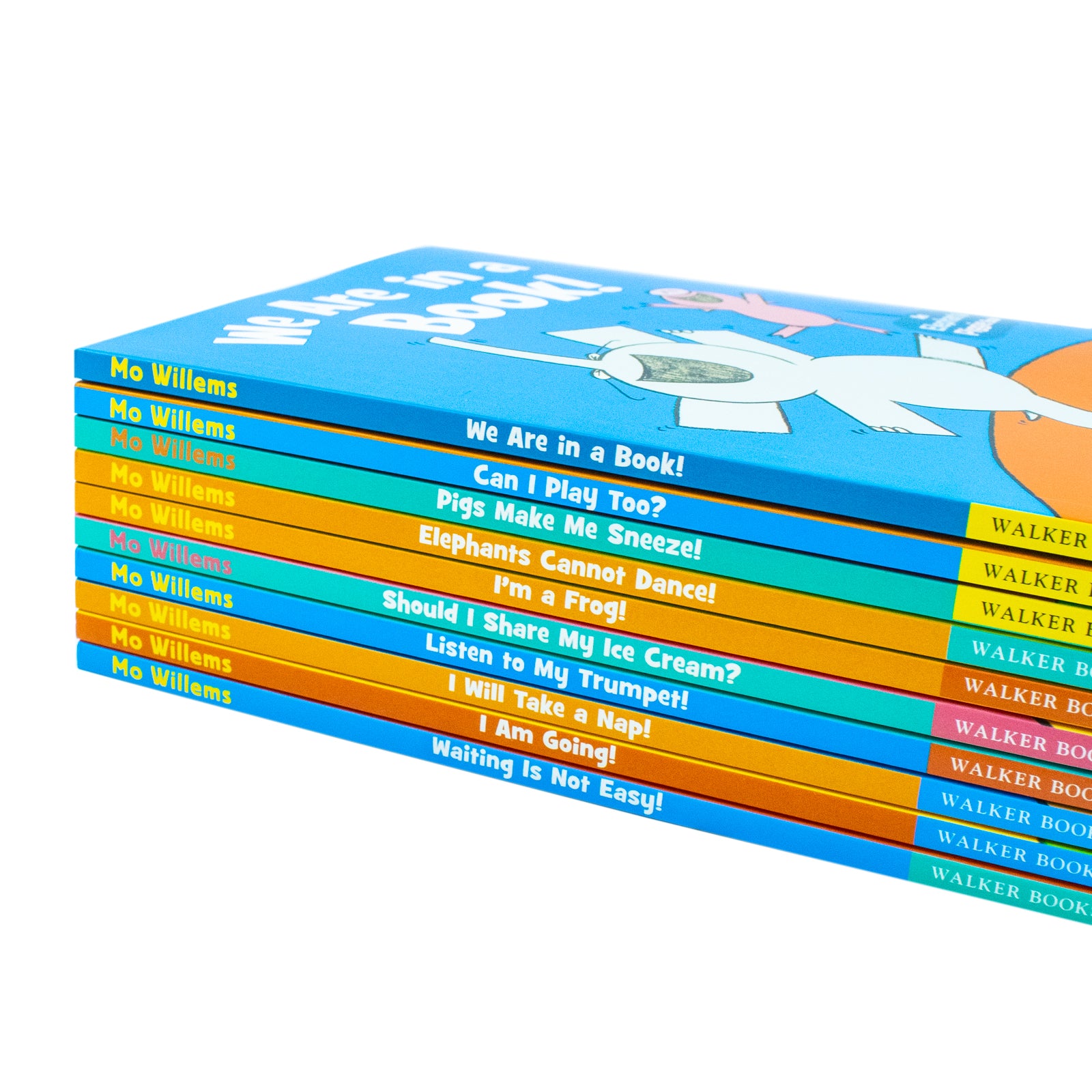 Elephant & Piggie, Best Friends For Ever Series by Mo Willems 10 Picture Books Collection Box Set Can I Play Too, I Will Take a Nap - Lets Buy Books