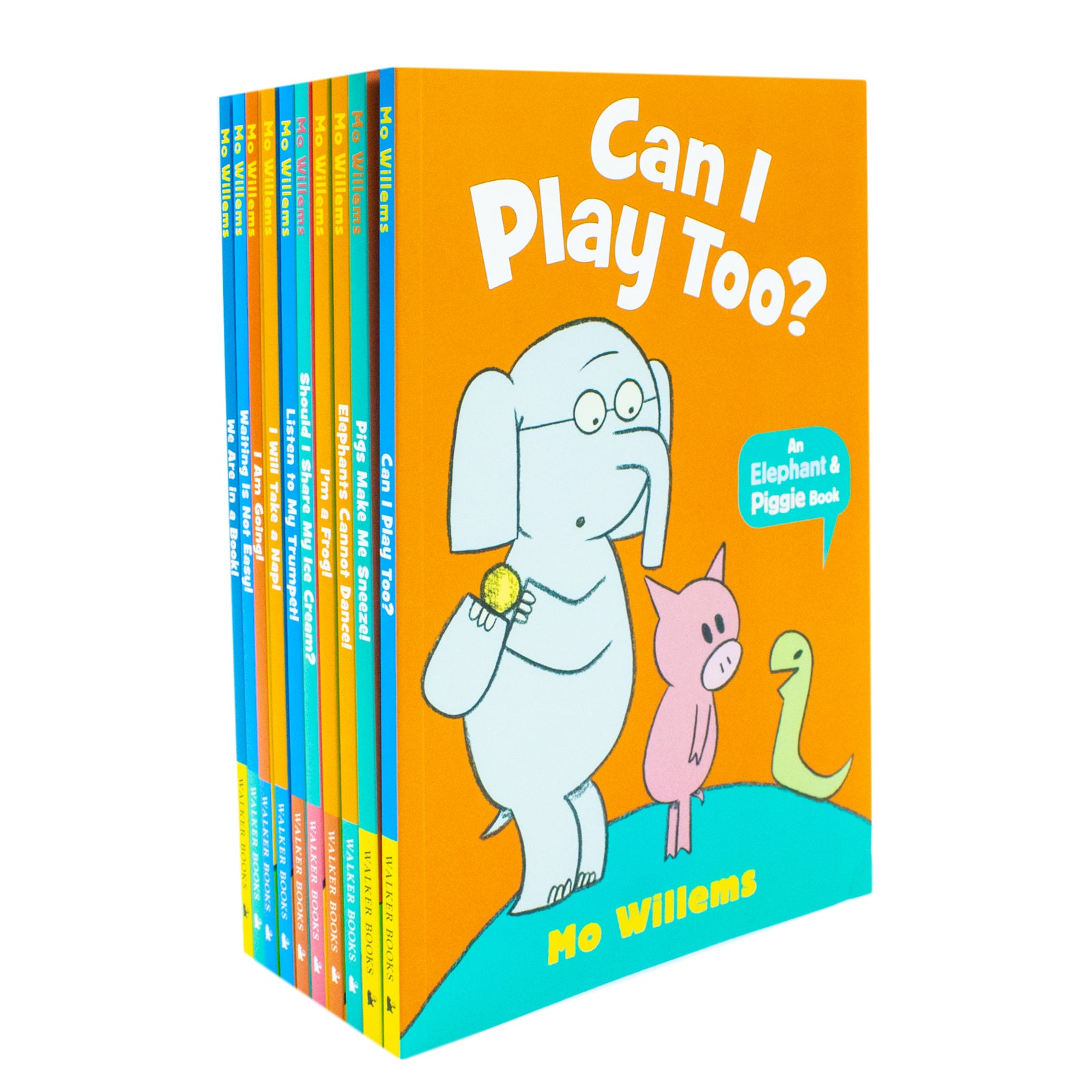 Elephant & Piggie, Best Friends For Ever Series by Mo Willems 10 Picture Books Collection Box Set Can I Play Too, I Will Take a Nap - Lets Buy Books