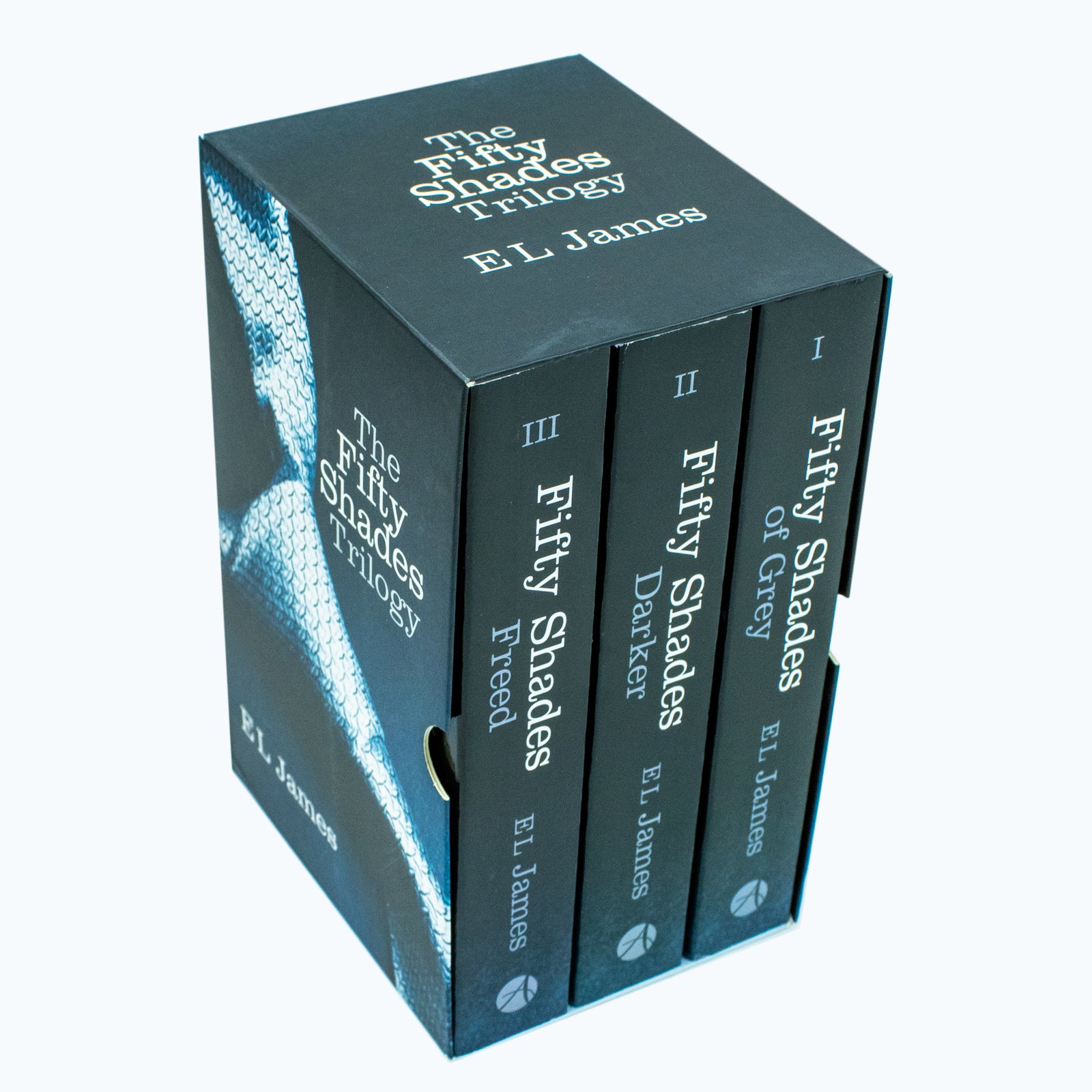 The Fifty Shades Trilogy Books 1 - 3 Collection Box Set by El James Fifty Shades of Grey - Lets Buy Books