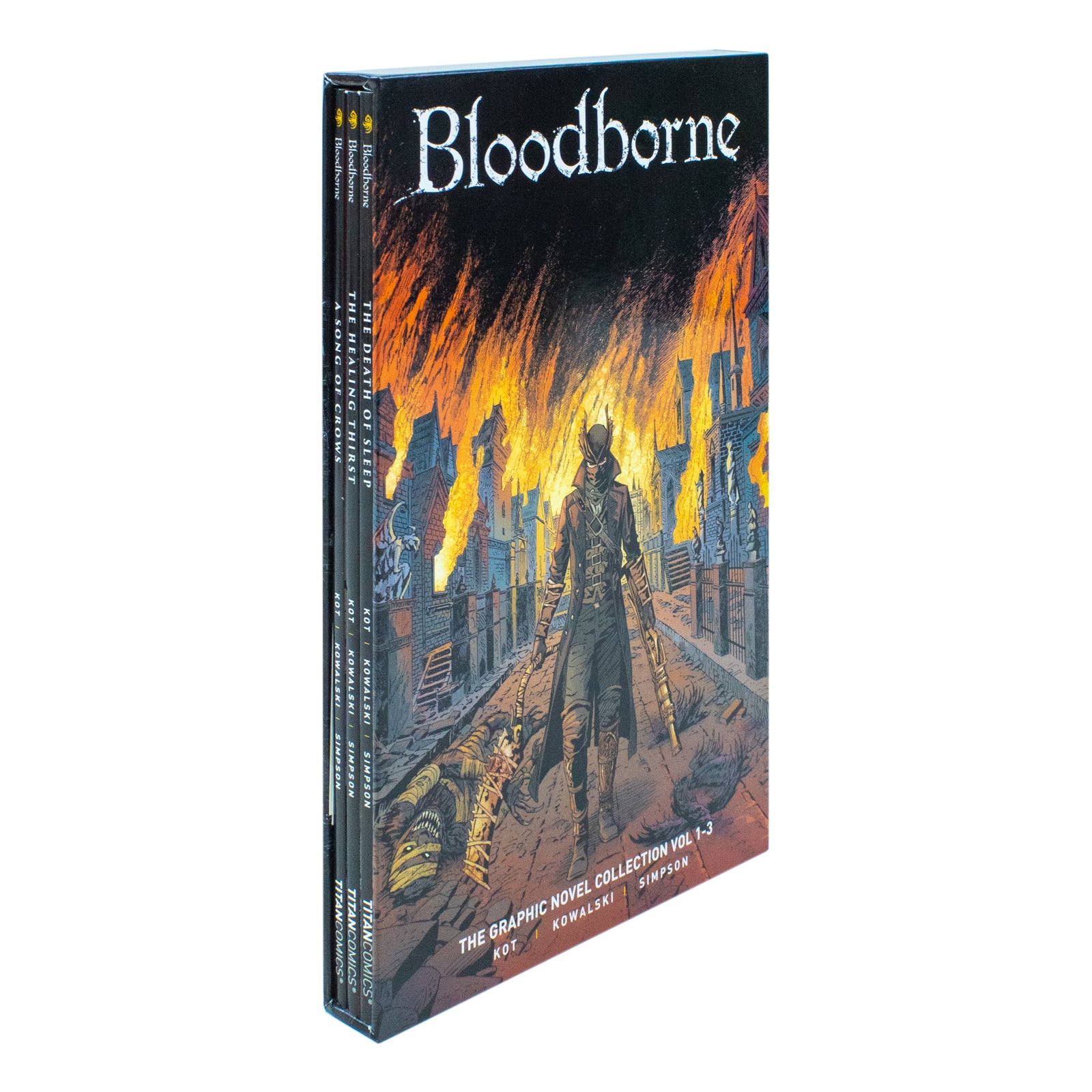 Bloodborne The Graphic Novel Collection Vol 1-3 Boxed Set: Includes 3 Exclusive Art Cards - Lets Buy Books