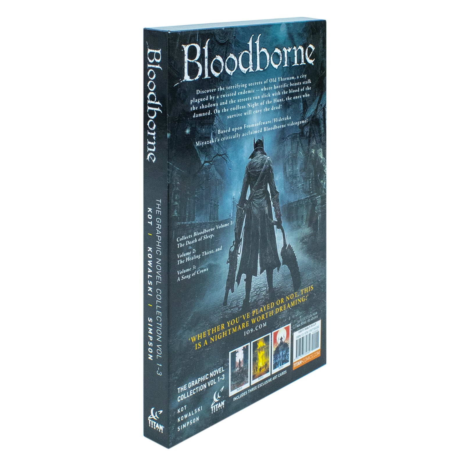 Bloodborne The Graphic Novel Collection Vol 1-3 Boxed Set: Includes 3 Exclusive Art Cards - Lets Buy Books