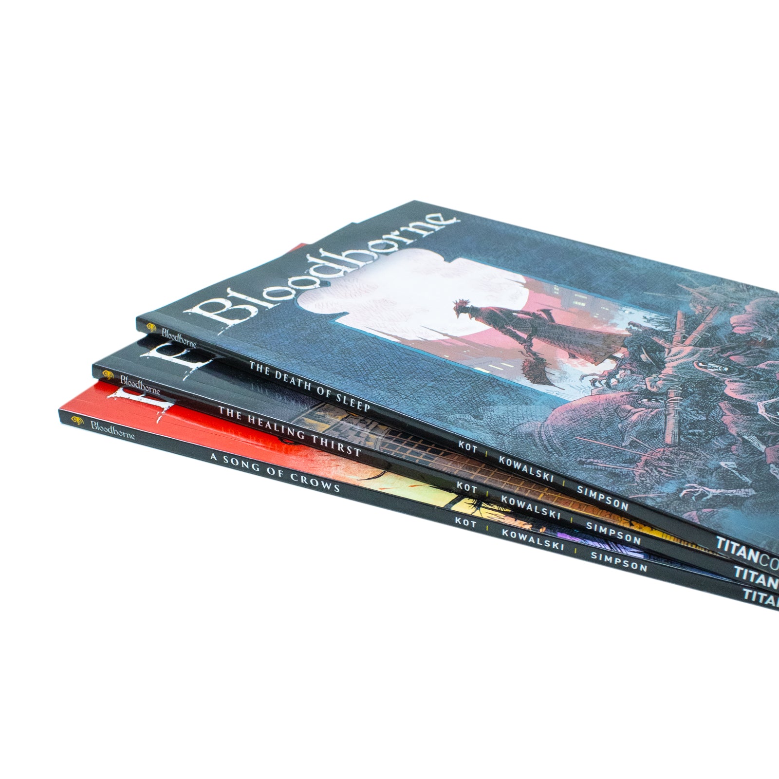 Bloodborne The Graphic Novel Collection Vol 1-3 Boxed Set: Includes 3 Exclusive Art Cards - Lets Buy Books