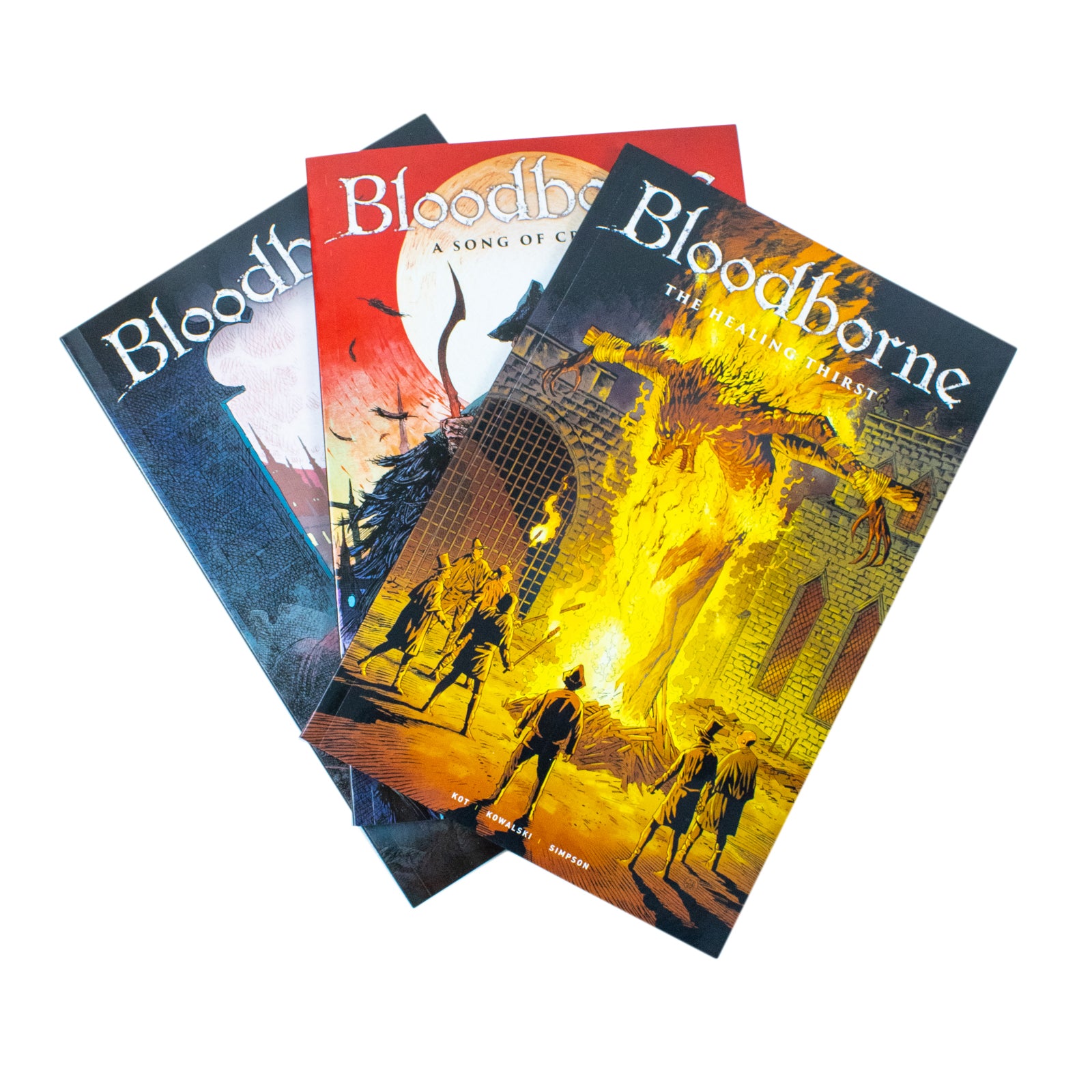Bloodborne The Graphic Novel Collection Vol 1-3 Boxed Set: Includes 3 Exclusive Art Cards - Lets Buy Books