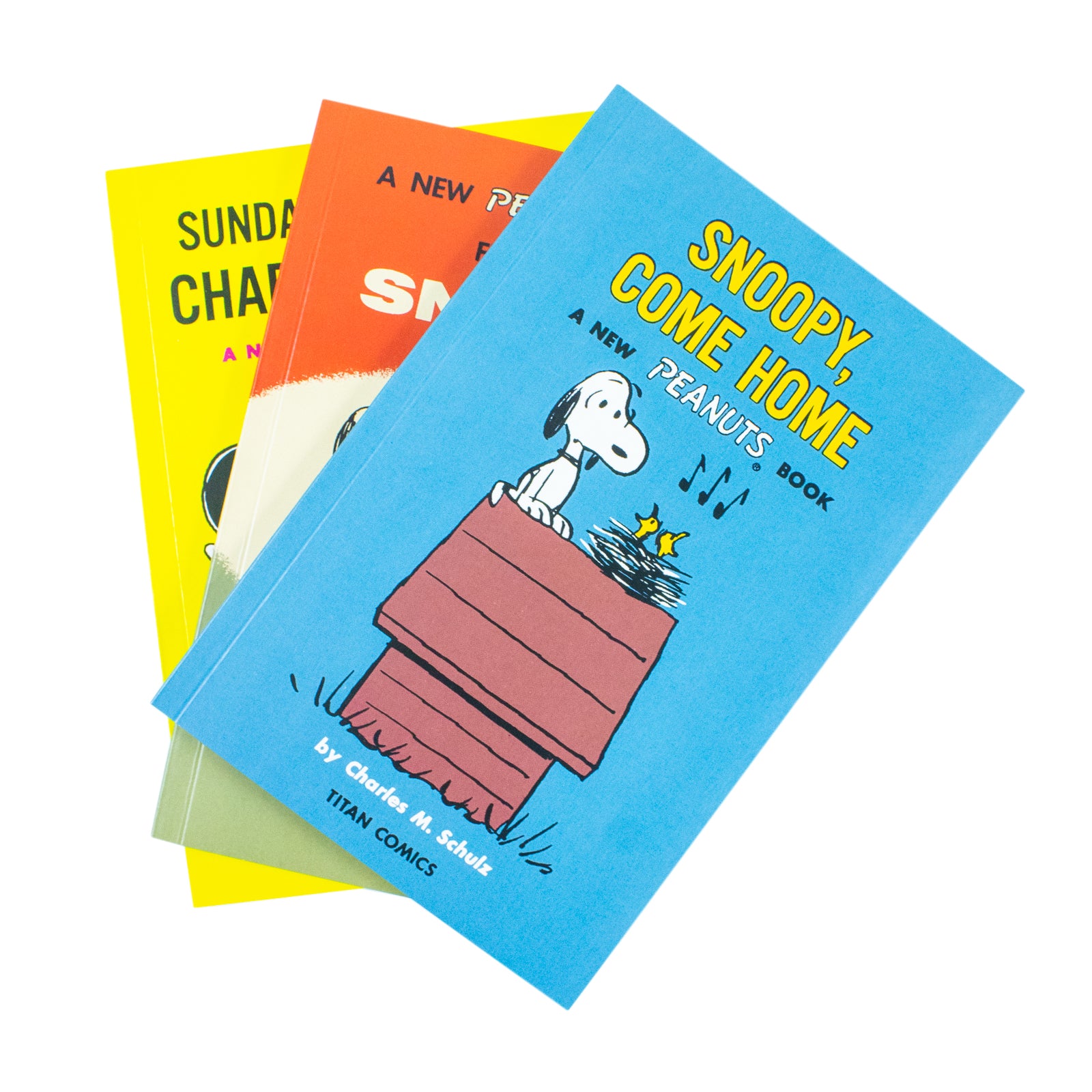 Snoopy Collection 3 Books Boxed Set by Charles M. Schulz Come Home (Peanuts) - Lets Buy Books
