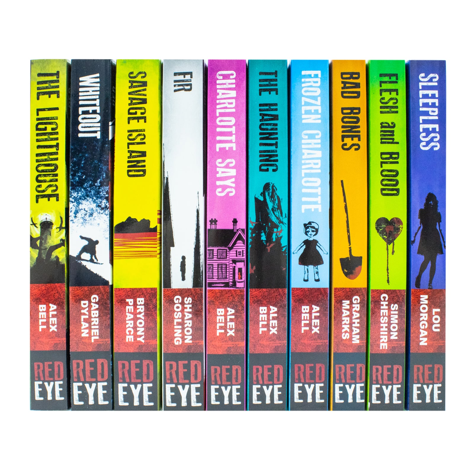 Red Eye Horror Series 10 Books Collection Set - Fiction - Paperback - Lets Buy Books