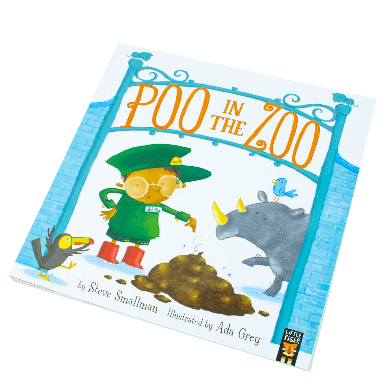 Pooh in the Zoo Series 4 Books Collection Set By Smallman & Grey (Pooh in Zoo, Merry Poopmas!) - Lets Buy Books