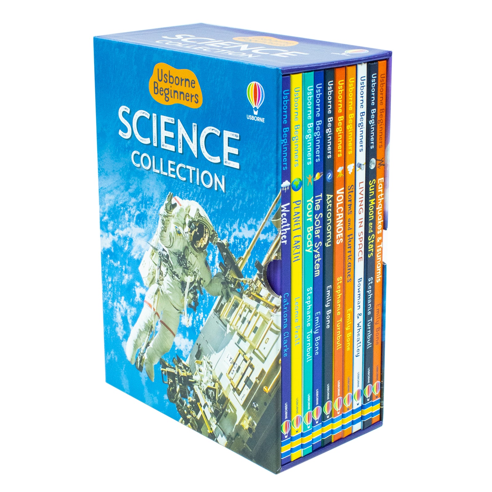 Usborne Beginners Science 10 Books Collection Set (Sun, Moon and Stars, Living in Space, Volcanoes, Solar System, Planet Earth, Earthquakes and Tsunamis & MORE!) - Lets Buy Books
