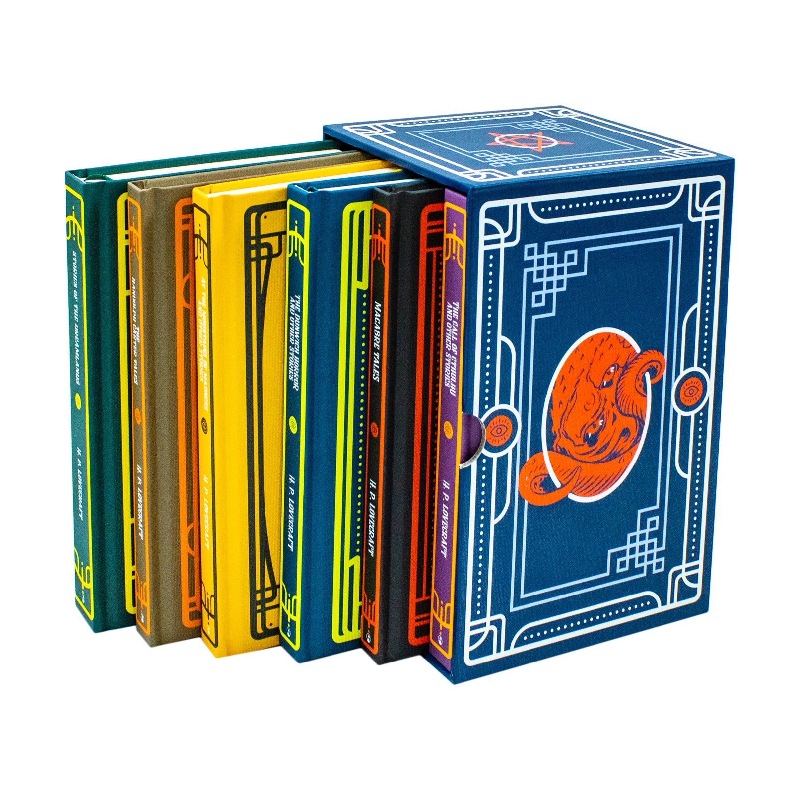 The H.P. Lovecraft 6 Book Hardback Collection (Macrabre Tales, Stories of Dreamlands) - Lets Buy Books
