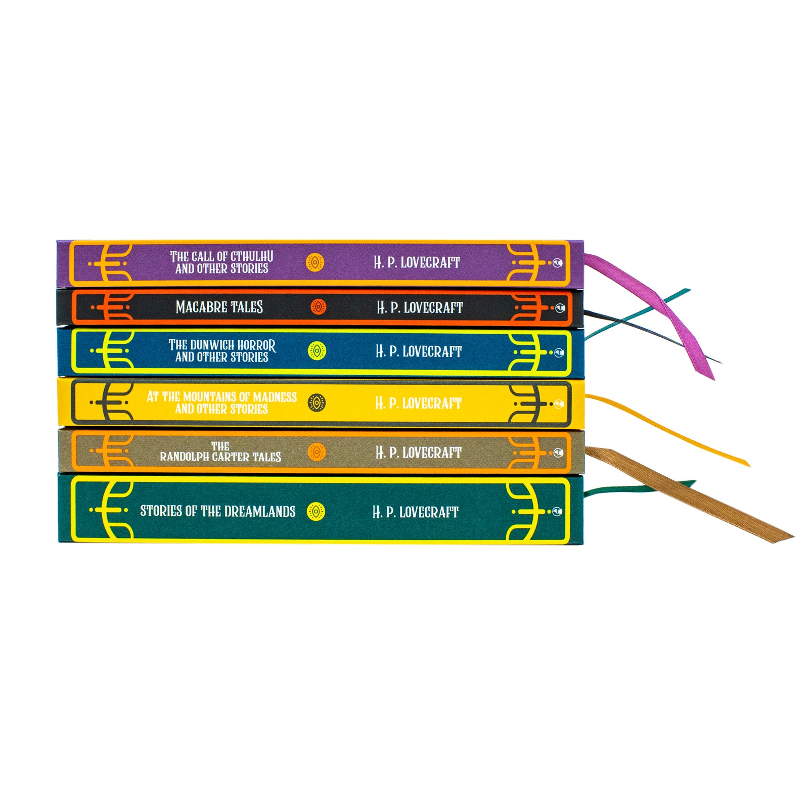 The H.P. Lovecraft 6 Book Hardback Collection (Macrabre Tales, Stories of Dreamlands) - Lets Buy Books