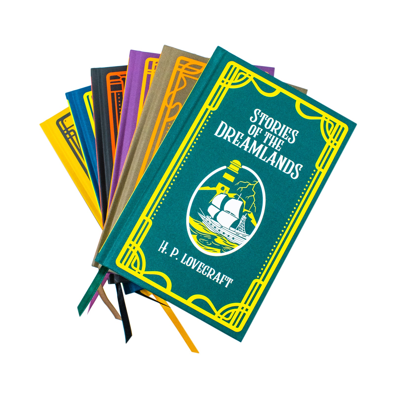 The H.P. Lovecraft 6 Book Hardback Collection (Macrabre Tales, Stories of Dreamlands) - Lets Buy Books