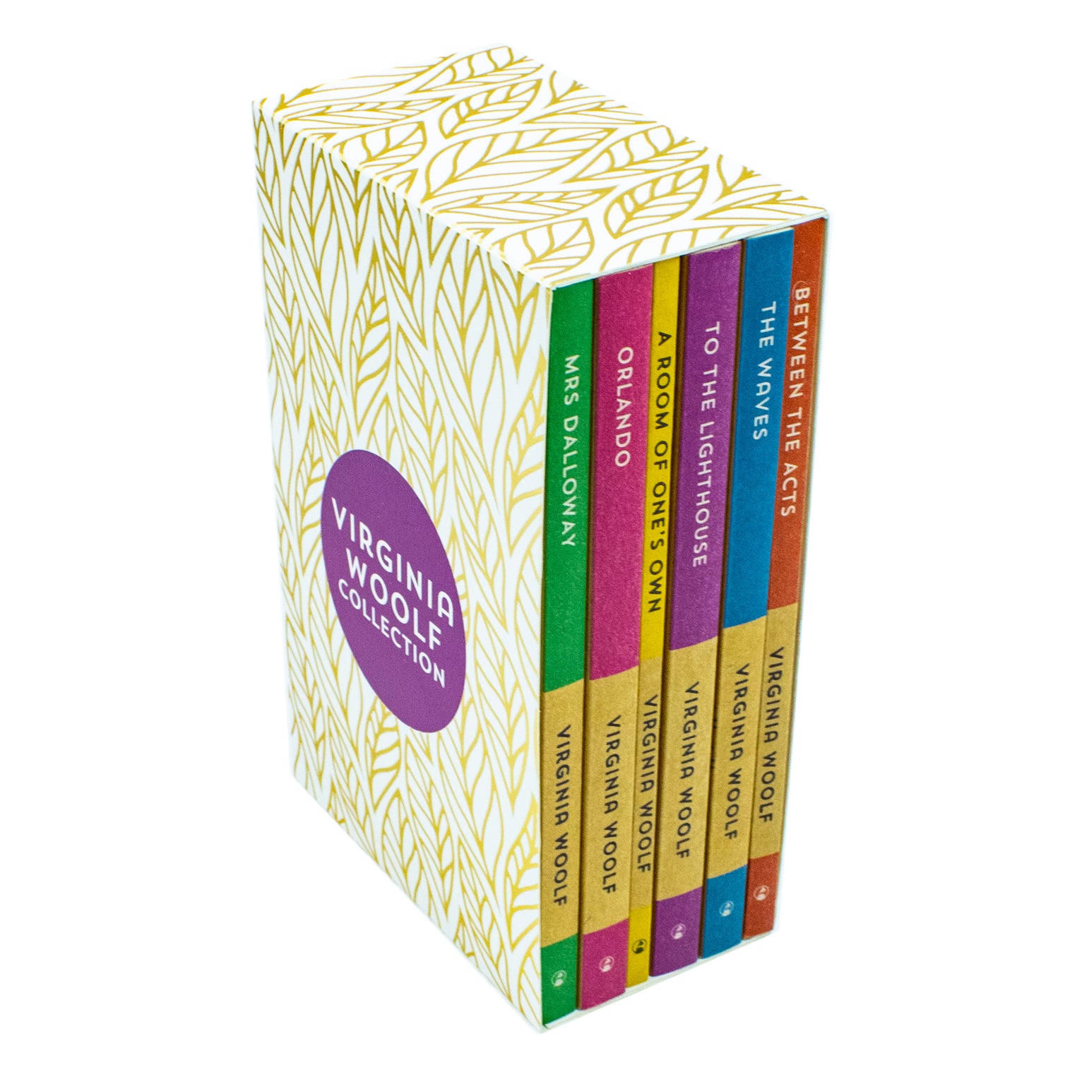 The Virginia Woolf Collection 6 Books Set A Room Of One's Own, Mrs Dalloway, Waves - Lets Buy Books