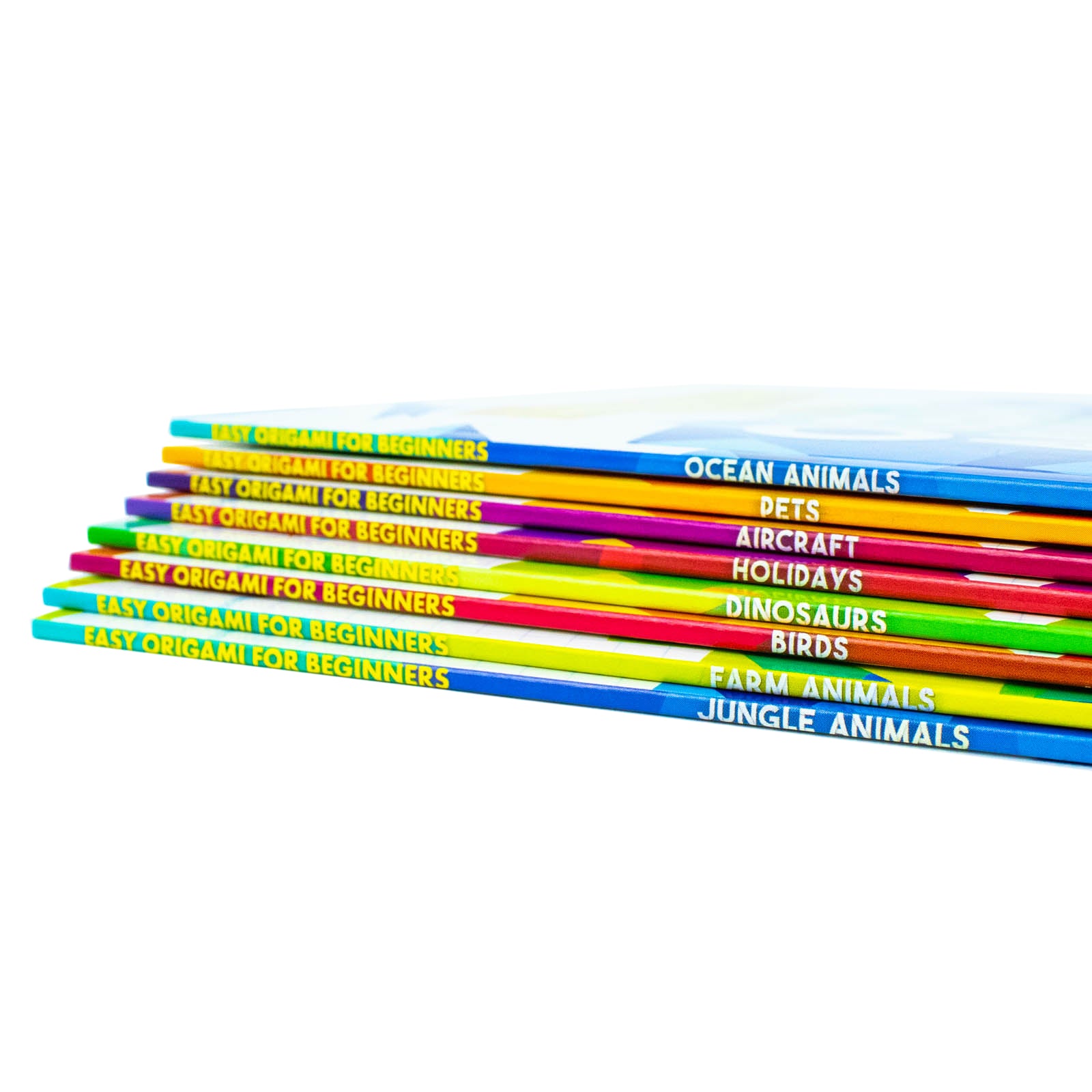 Step By Step Guide To Easy Origami For Beginners 8 Books Collection Set Aircraft, Birds - Lets Buy Books