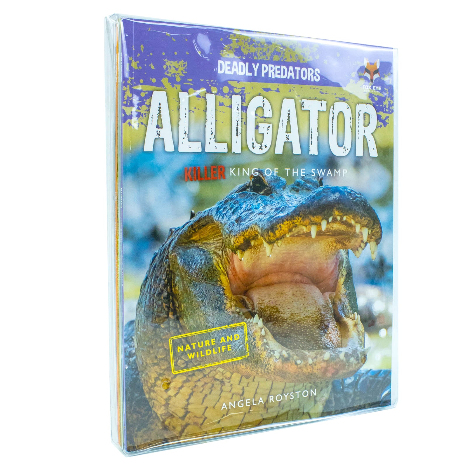 Deadly Predators Killer Kings of the Animal Kingdom 6 Books Collection Set Alligator, Lion - Lets Buy Books