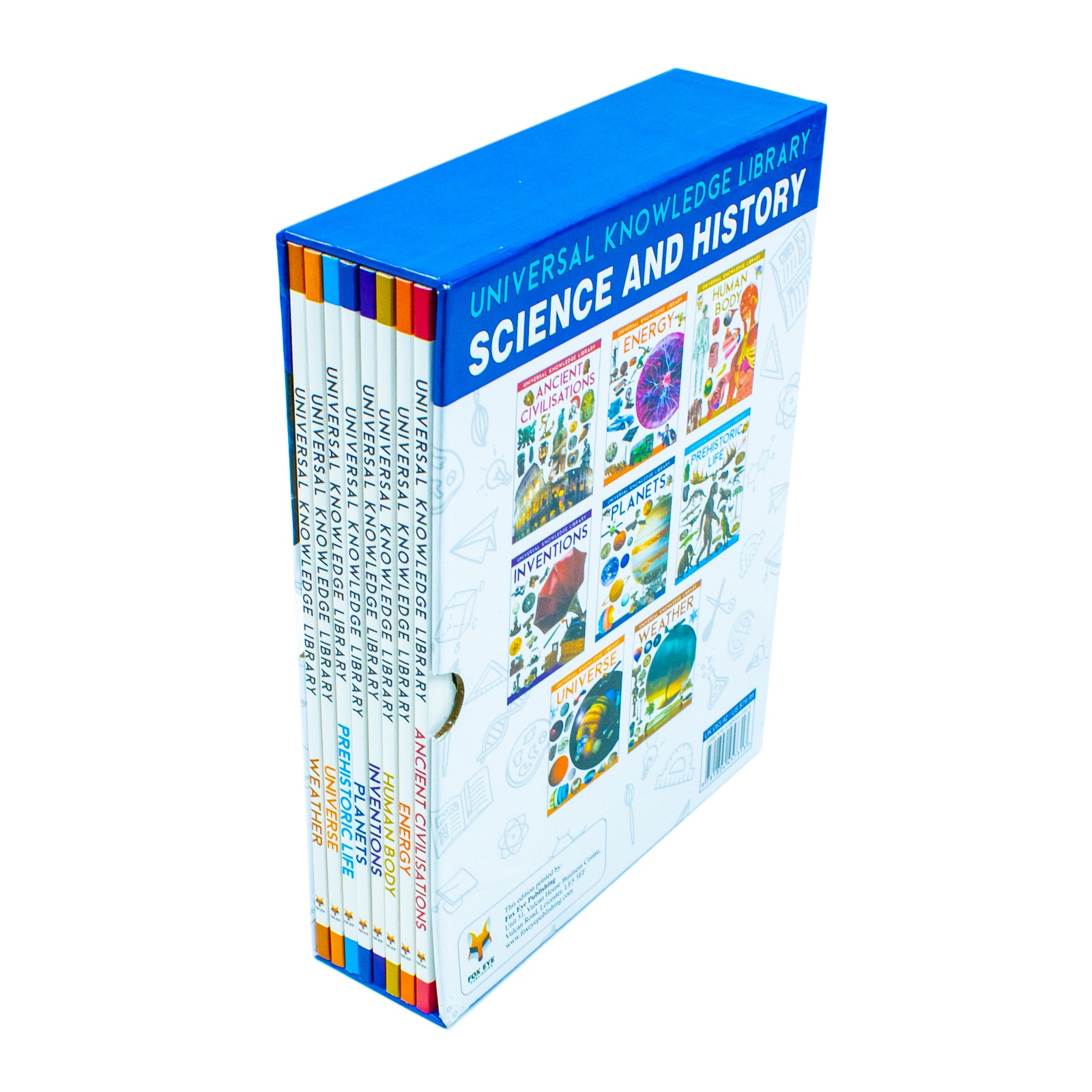 Universal Knowledge Library Science and History 8 Volumes Books Collection Set - Lets Buy Books