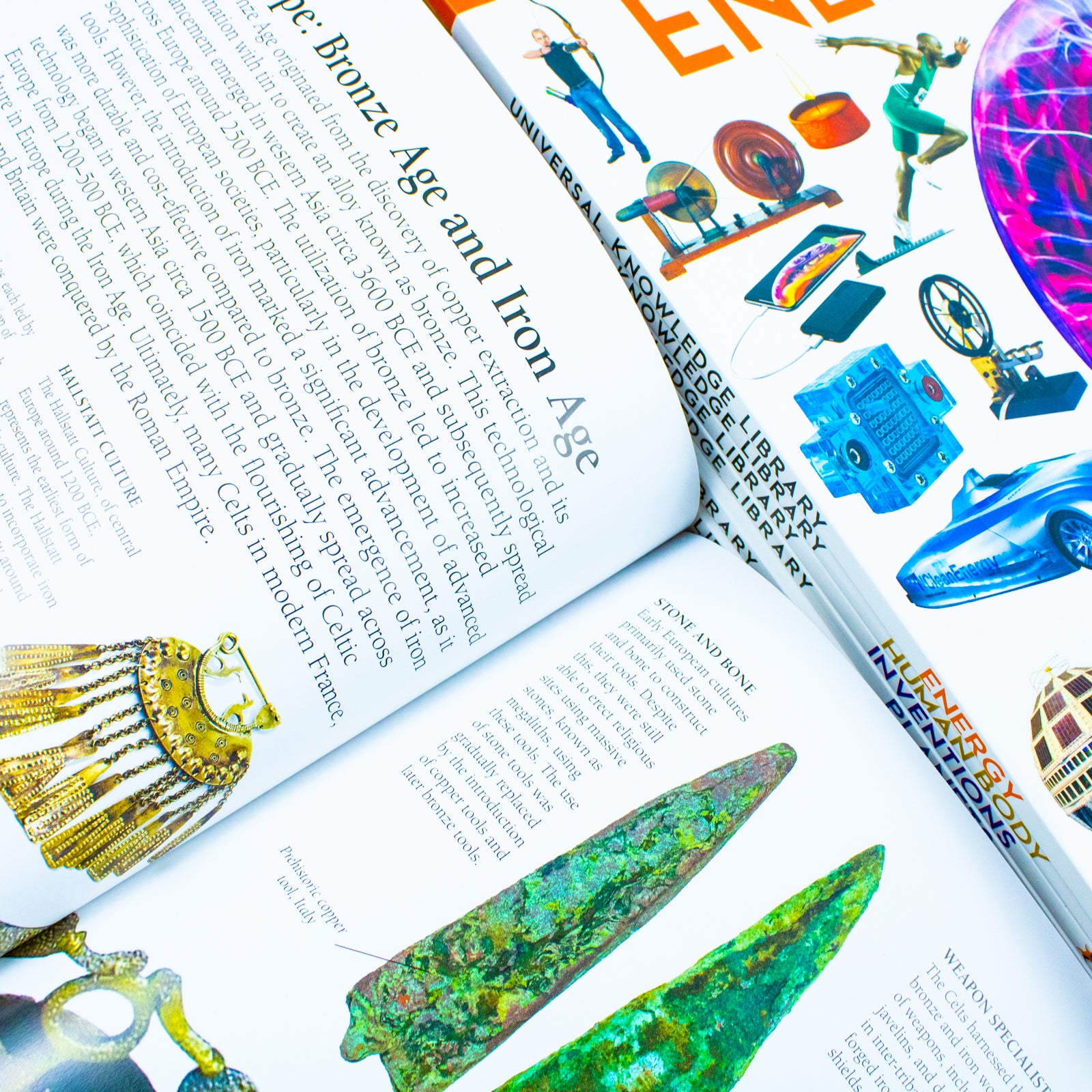 Universal Knowledge Library Science and History 8 Volumes Books Collection Set - Lets Buy Books