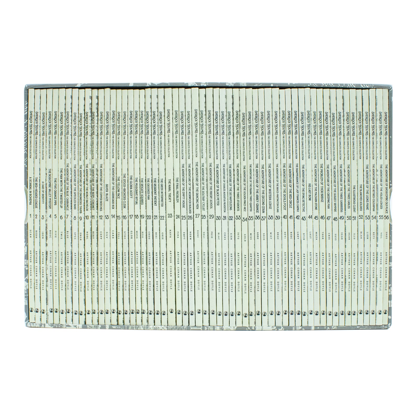 Sherlock Holmes The Complete Short Stories Collection 56 Books Set (A Scandal) Paperback - Lets Buy Books