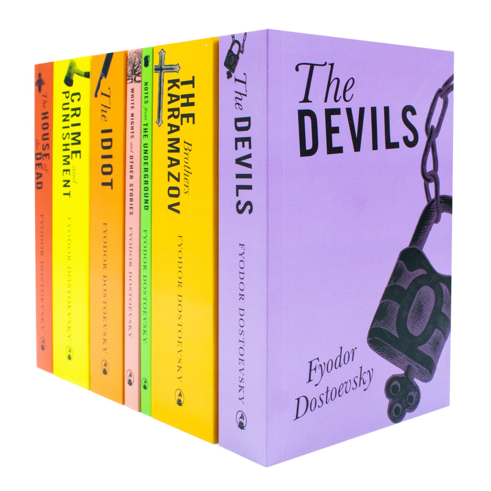 Selected Works of Fyodor Dostoevsky 7 Book Collection Set Brothers Karamazov, White Nights and Other Stories - Lets Buy Books