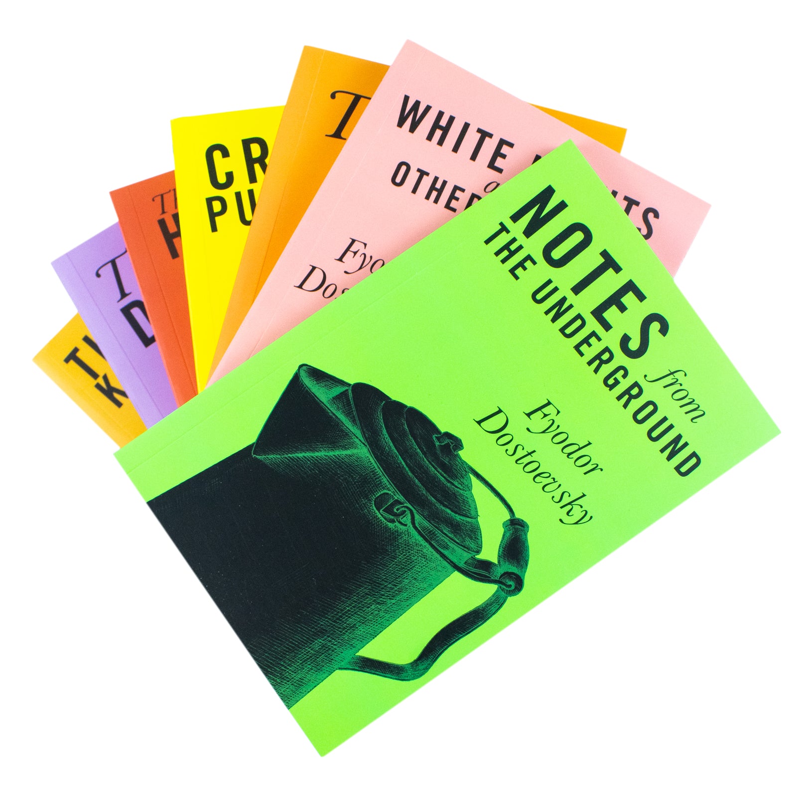 Selected Works of Fyodor Dostoevsky 7 Book Collection Set Brothers Karamazov, White Nights and Other Stories - Lets Buy Books