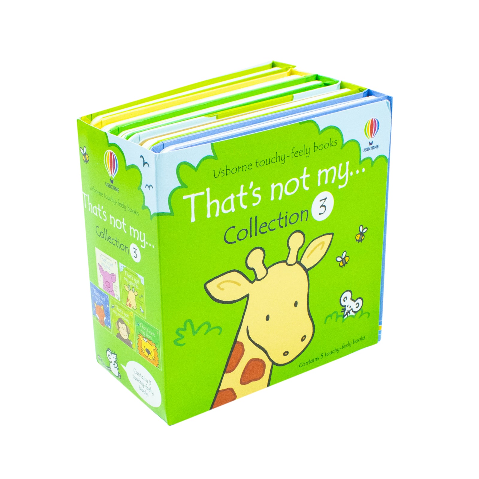 Usborne touchy-feely Books That's Not my... Collection 3: 5 Books Set Fox, Giraffe, Lion - Lets Buy Books