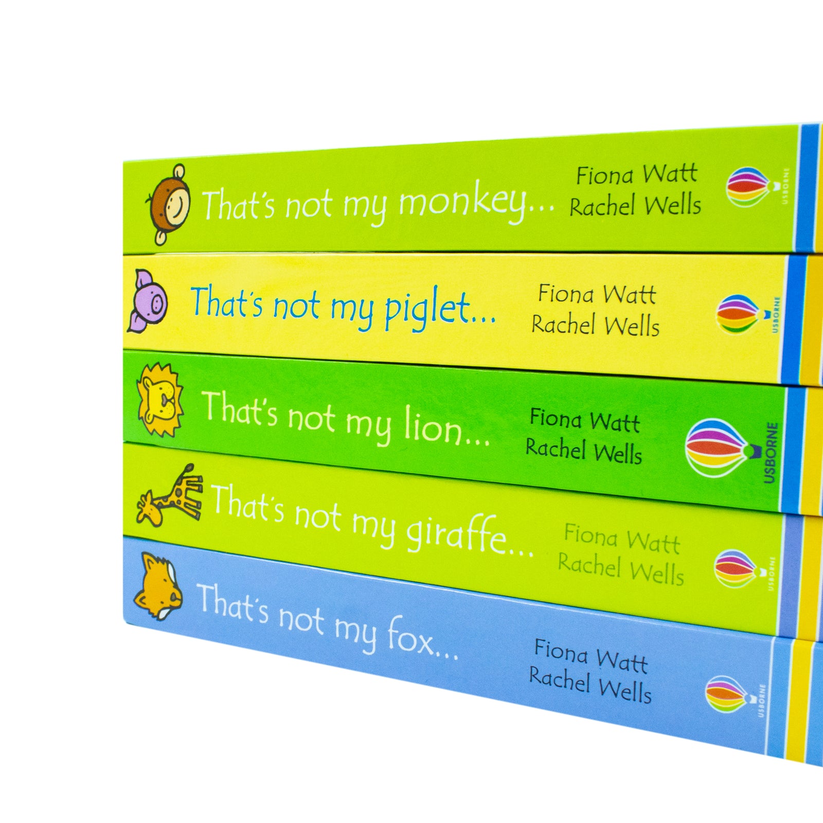 Usborne touchy-feely Books That's Not my... Collection 3: 5 Books Set Fox, Giraffe, Lion - Lets Buy Books