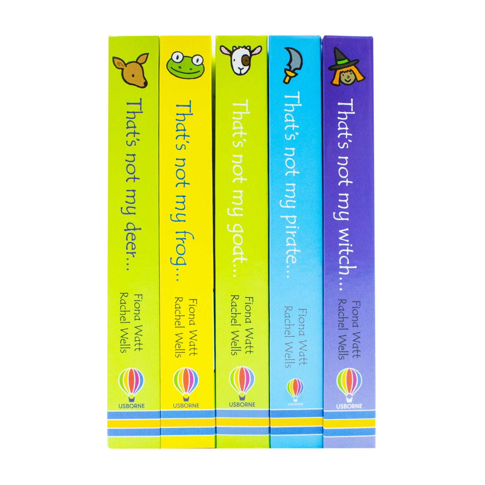 Usborne touchy-feely books That's not my... Collection 4: 5 Books Set Witch, Pirate, Goat - Lets Buy Books