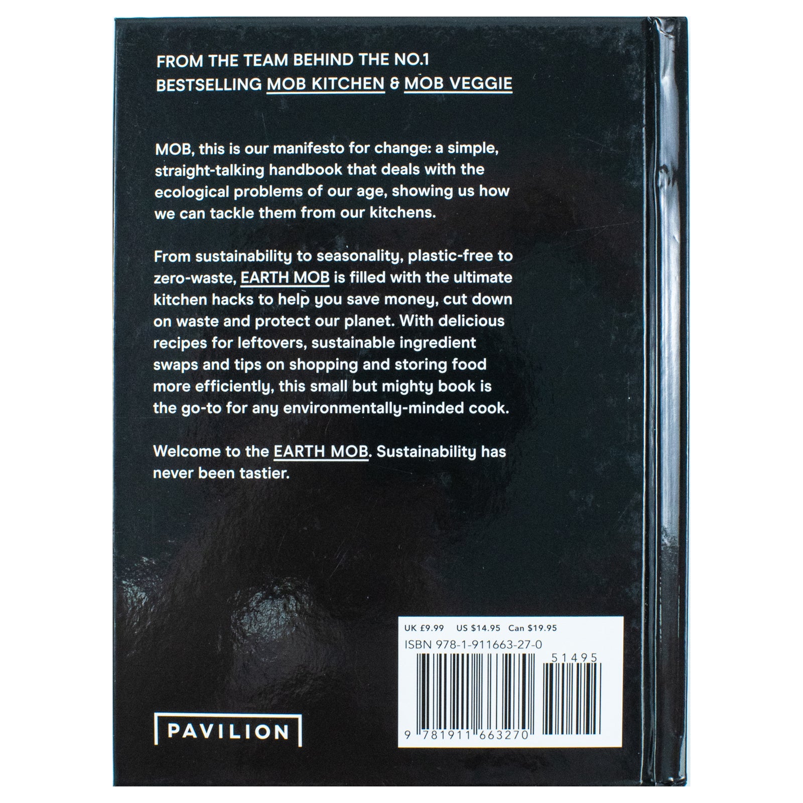 Earth MOB: Reduce waste, spend less, be sustainable by MOB Kitchen Hardcover - Lets Buy Books