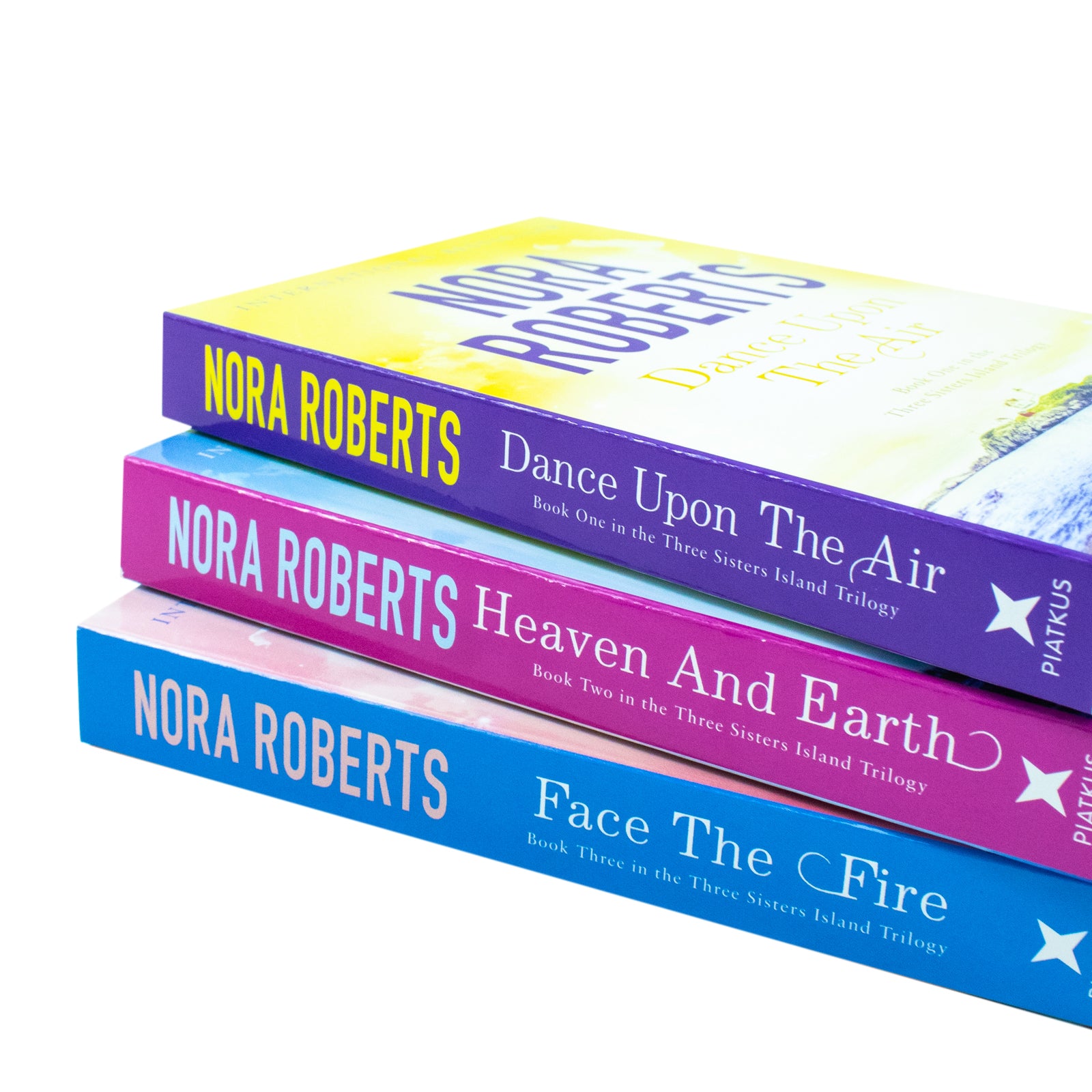 Three Sisters Island Trilogy Collection 3 Books Set By Nora Roberts, Dance Upon the air - Lets Buy Books