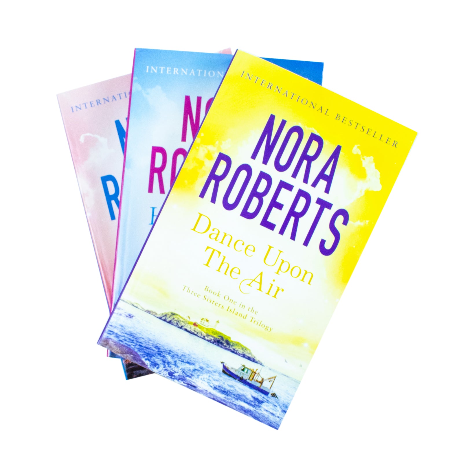 Three Sisters Island Trilogy Collection 3 Books Set By Nora Roberts, Dance Upon the air - Lets Buy Books