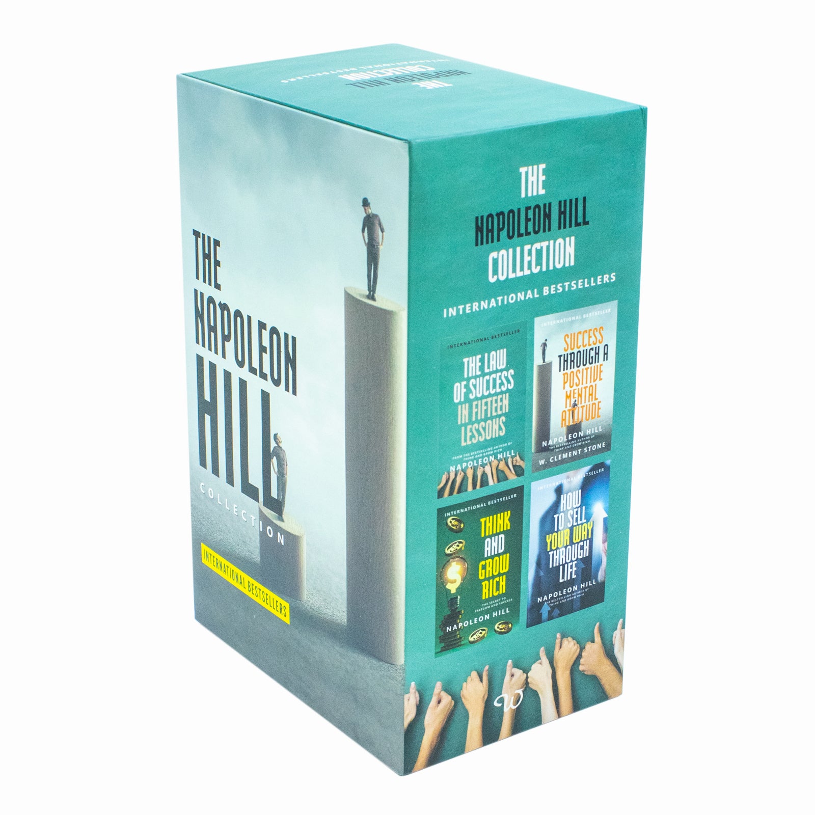 The Napoleon Hill Collection 4 Books Boxed Set How to Sell Your Way Through Life - Lets Buy Books