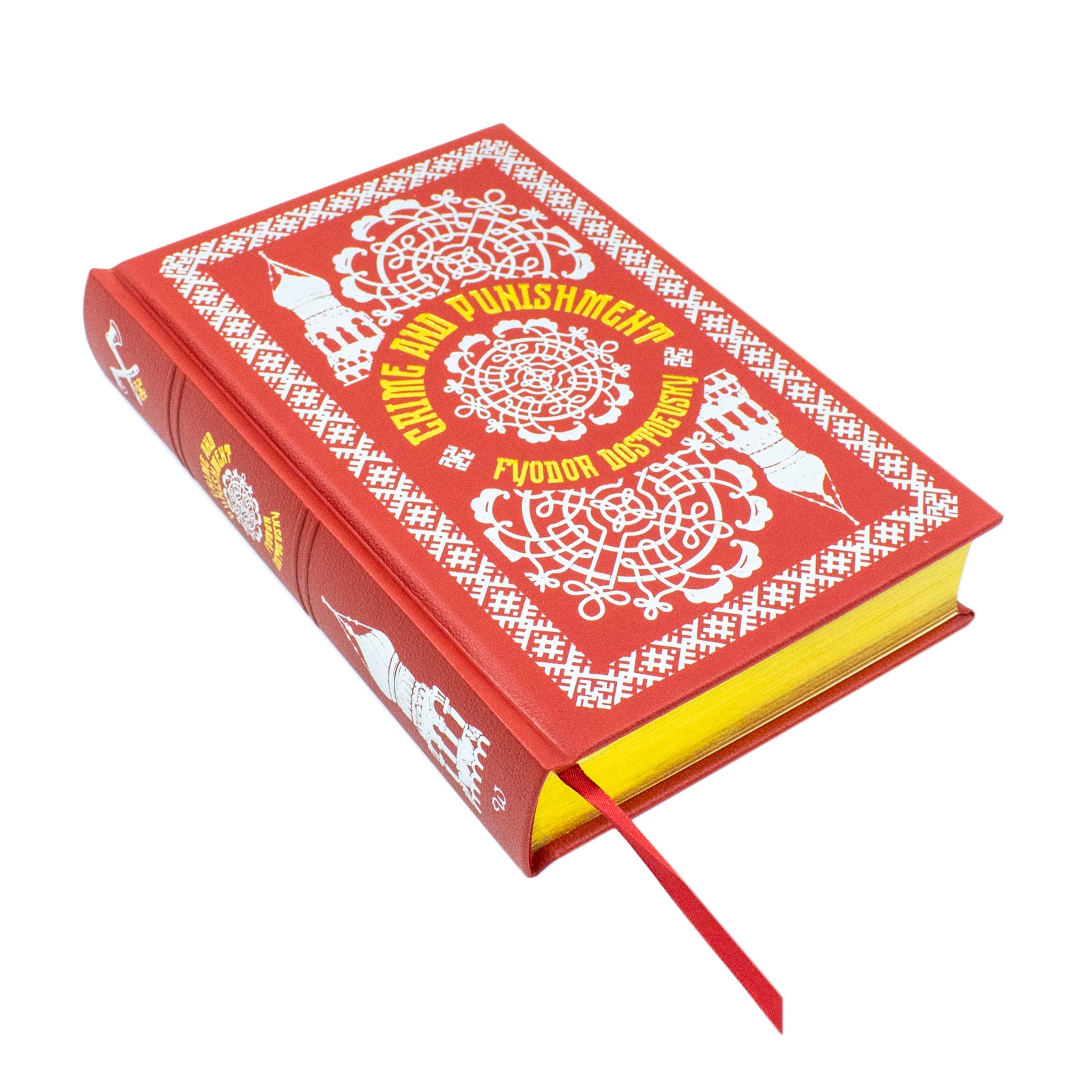 Fyodor Dostoevsky: Crime And Punishment (Leather-bound) by Fyodor Dostoevsky - Lets Buy Books