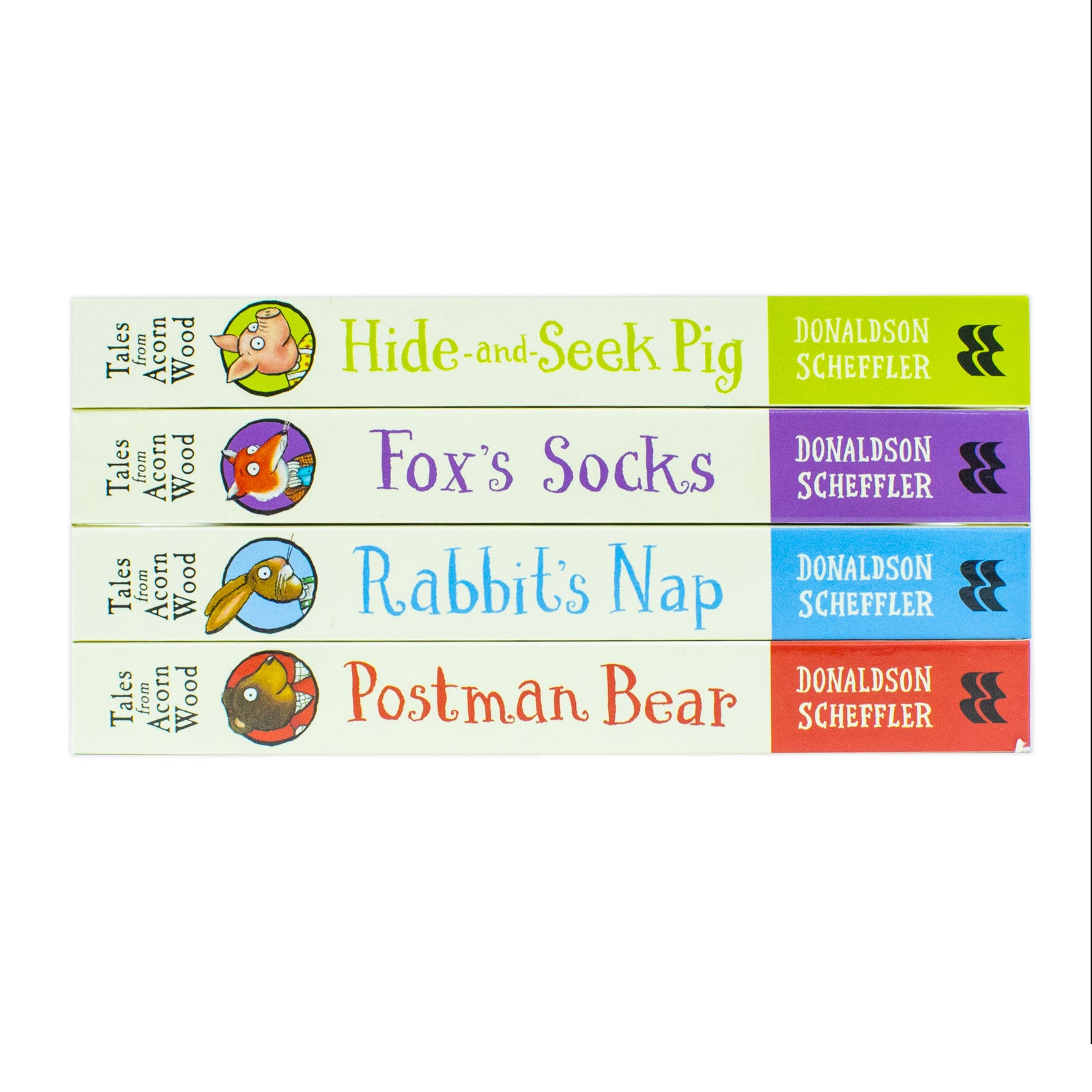 Julia Donaldson Tales From Acorn Wood Series Collection 4 Books Set Fox's Socks - Lets Buy Books