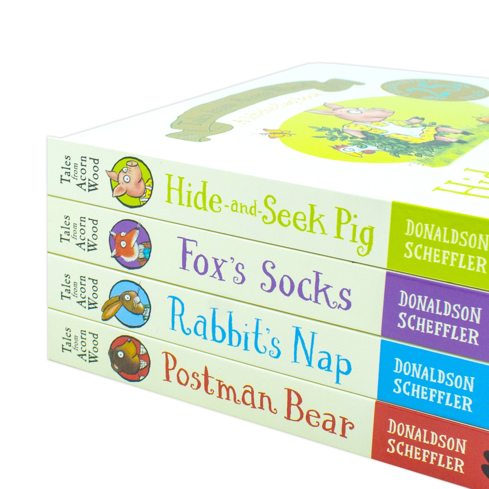 Julia Donaldson Tales From Acorn Wood Series Collection 4 Books Set Fox's Socks - Lets Buy Books