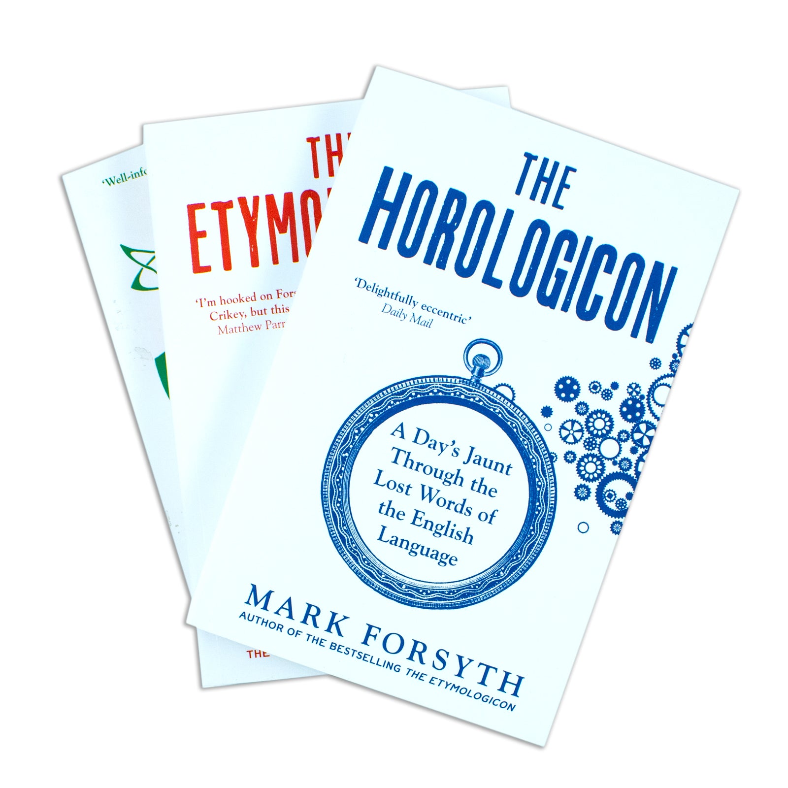 Mark Forsyth 3 Books Collection Set ( The Etymologicon & The Horologicon ) Paperback - Lets Buy Books