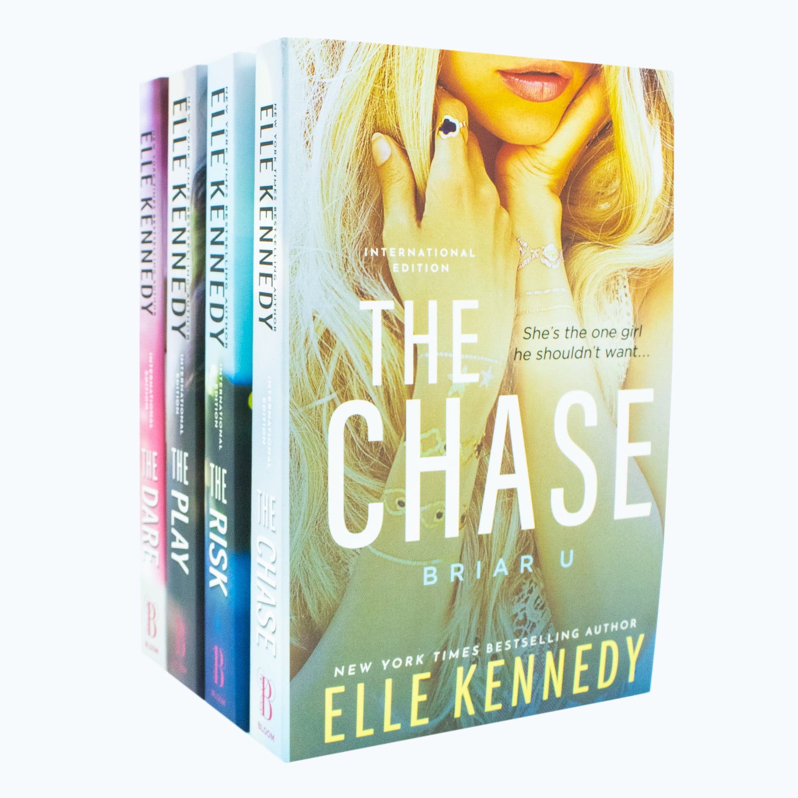 Briar U Series Books 1-4 Collection Set by Elle Kennedy The Chase, The Risk - Lets Buy Books