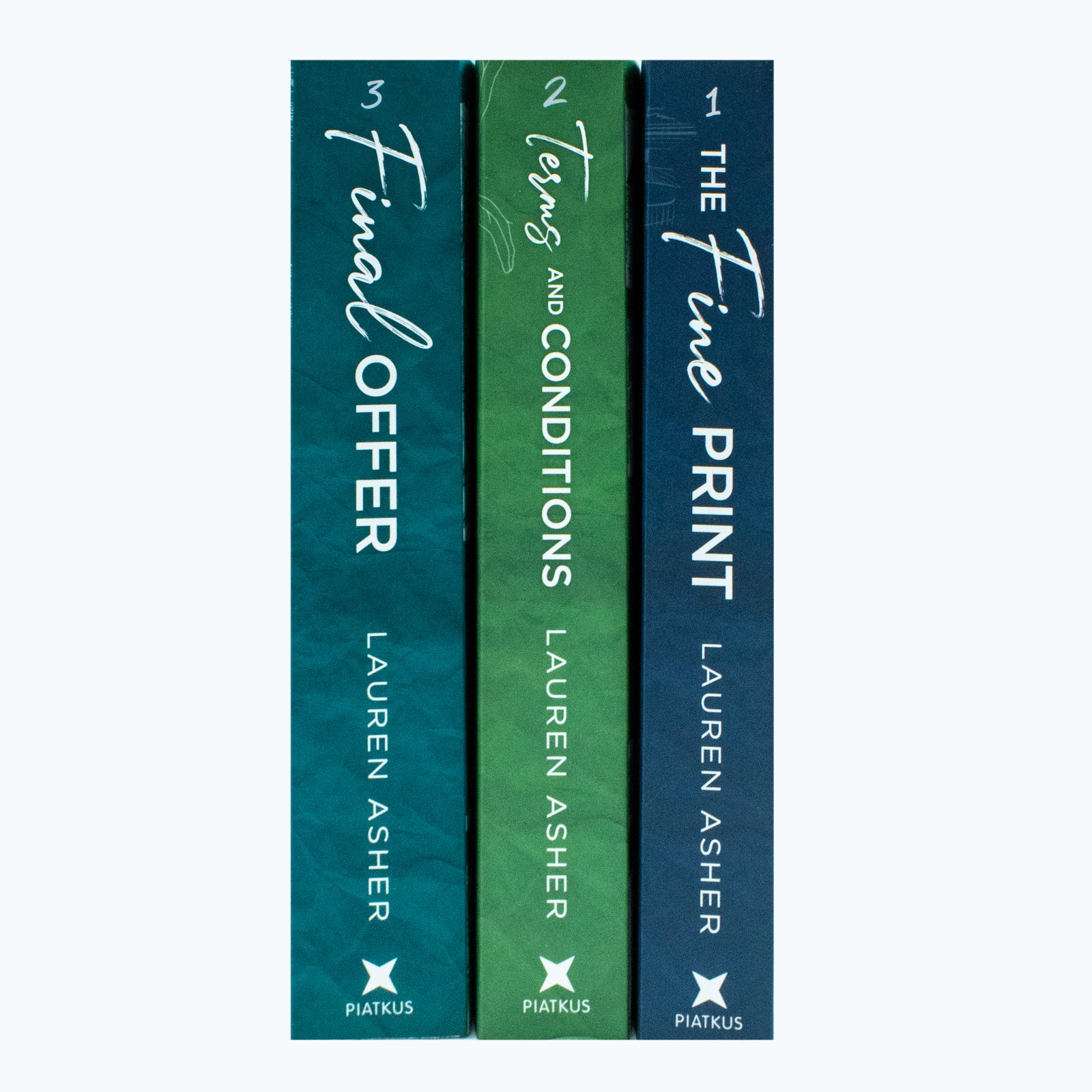 Lauren Asher Dreamland Billionaires Series 3 Book Collection The Fine Print Terms And Conditions Final Offer - Lets Buy Books