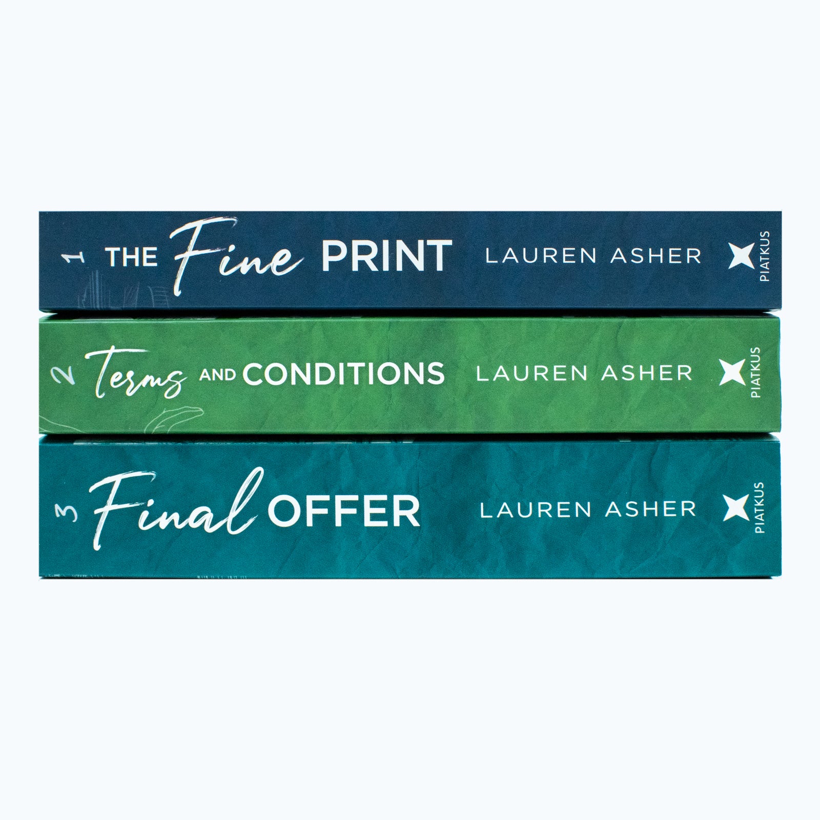 Lauren Asher Dreamland Billionaires Series 3 Book Collection The Fine Print Terms And Conditions Final Offer - Lets Buy Books
