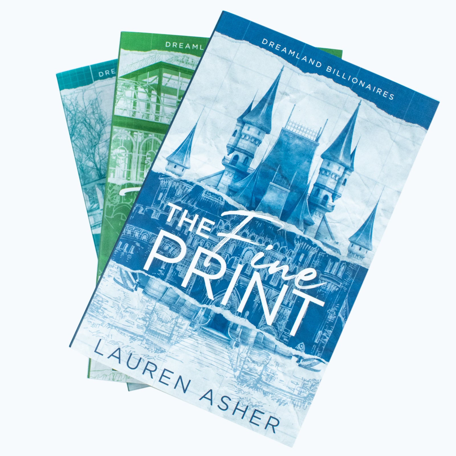 Lauren Asher Dreamland Billionaires Series 3 Book Collection The Fine Print Terms And Conditions Final Offer - Lets Buy Books