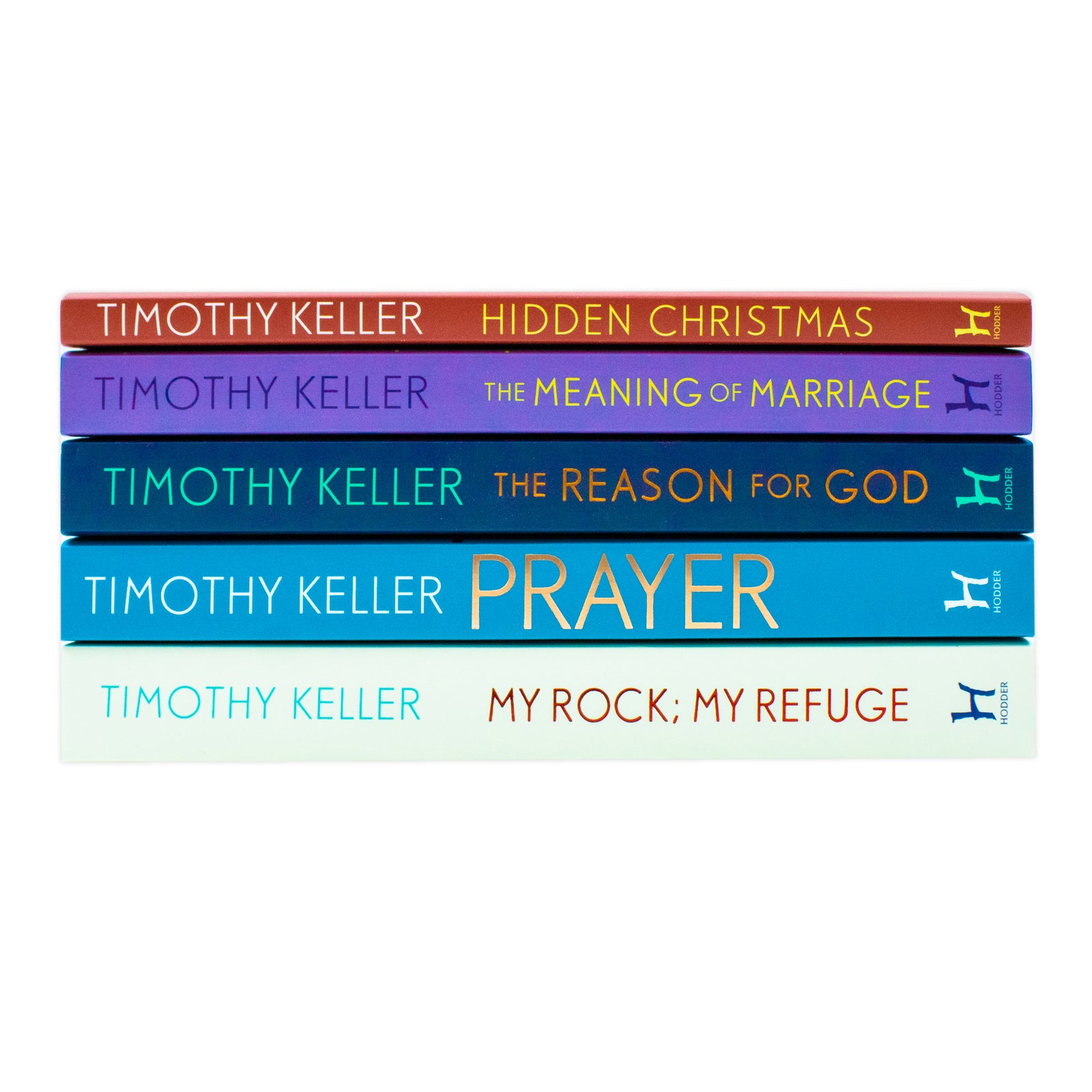 Timothy Keller 5 Books Collection Set Hidden Christmas, Prayer, My Rock My Refuge - Lets Buy Books