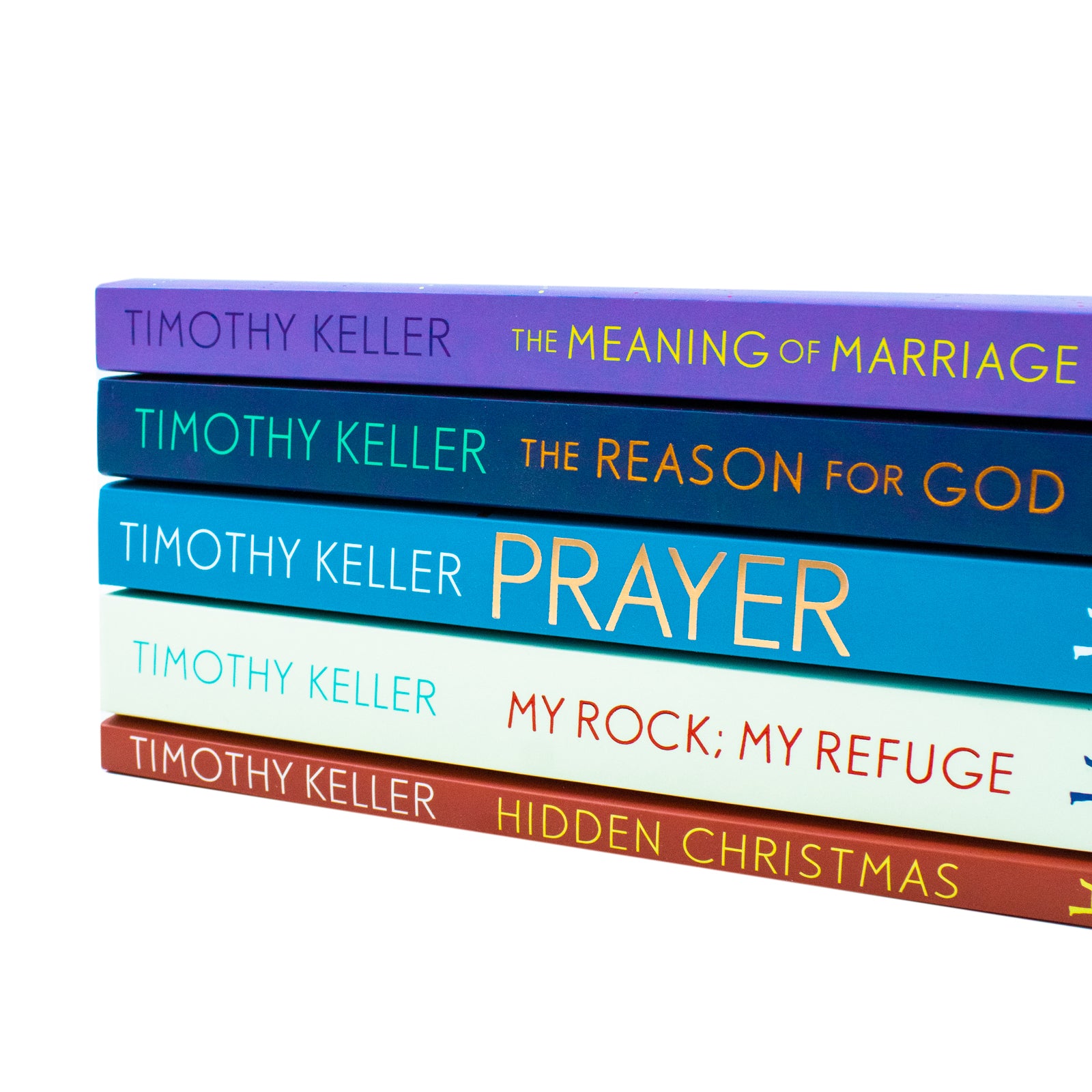 Timothy Keller 5 Books Collection Set Hidden Christmas, Prayer, My Rock My Refuge - Lets Buy Books