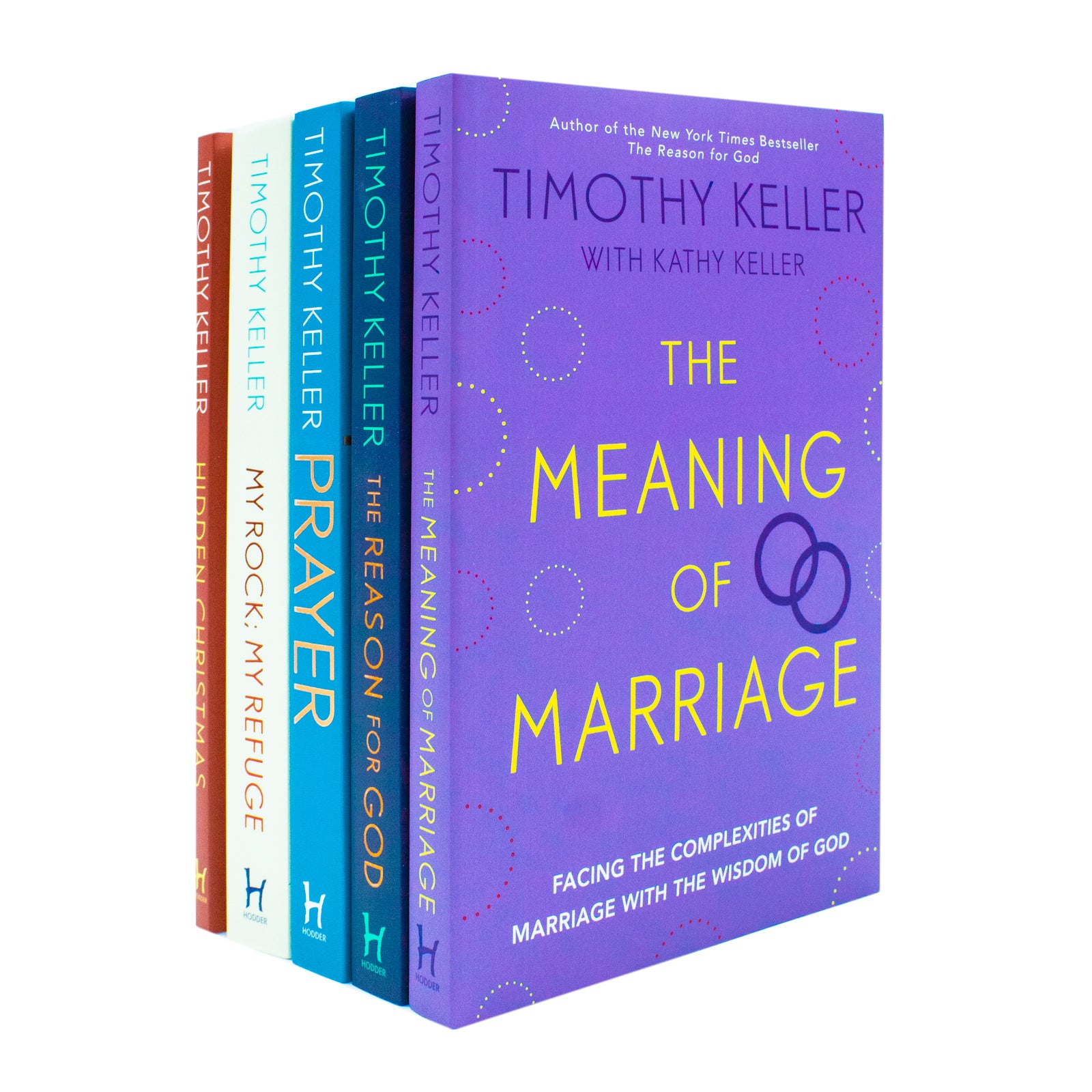 Timothy Keller 5 Books Collection Set Hidden Christmas, Prayer, My Rock My Refuge - Lets Buy Books