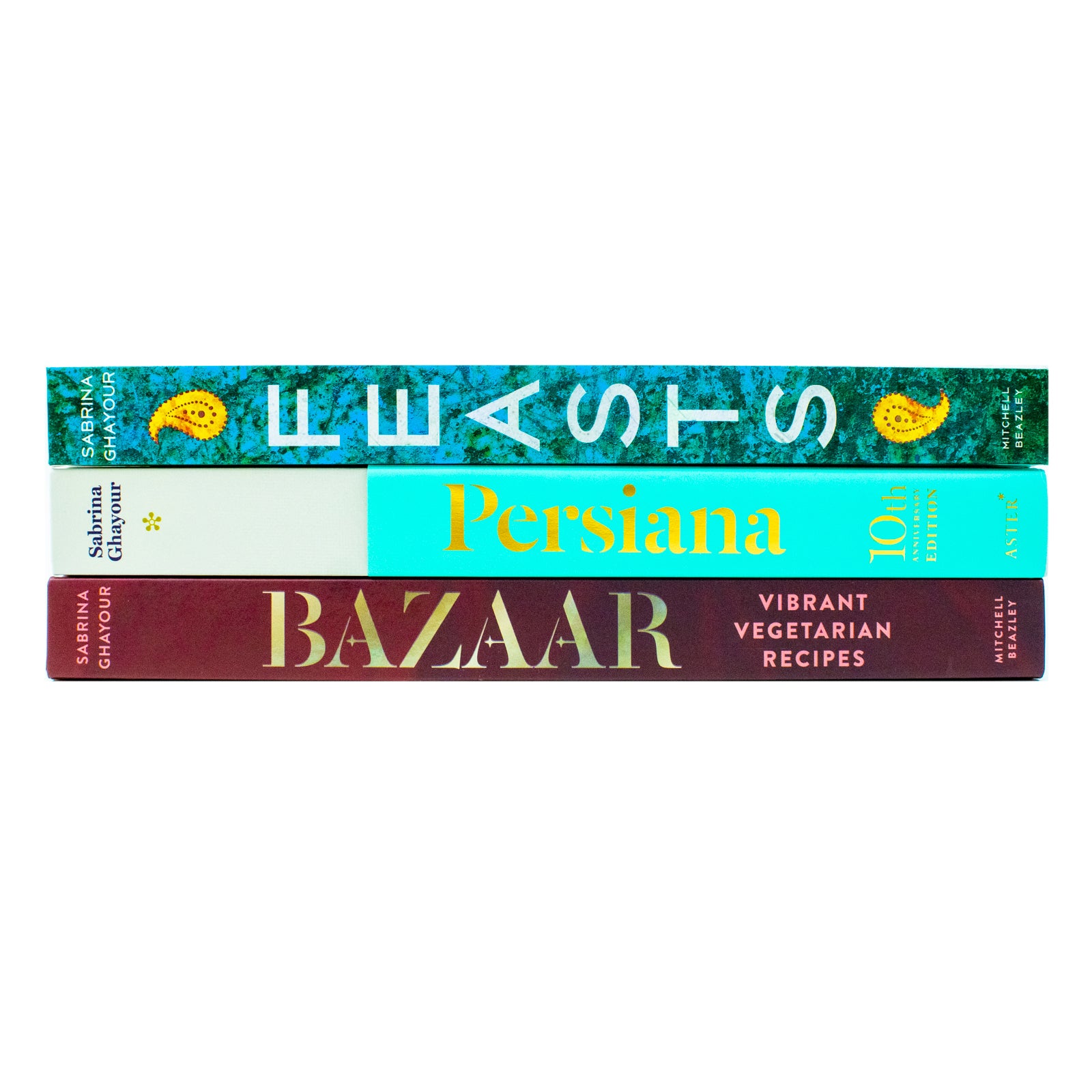 Sabrina Ghayour 3 Books Collection Set (Persiana, Bazaar, Feasts) - Lets Buy Books