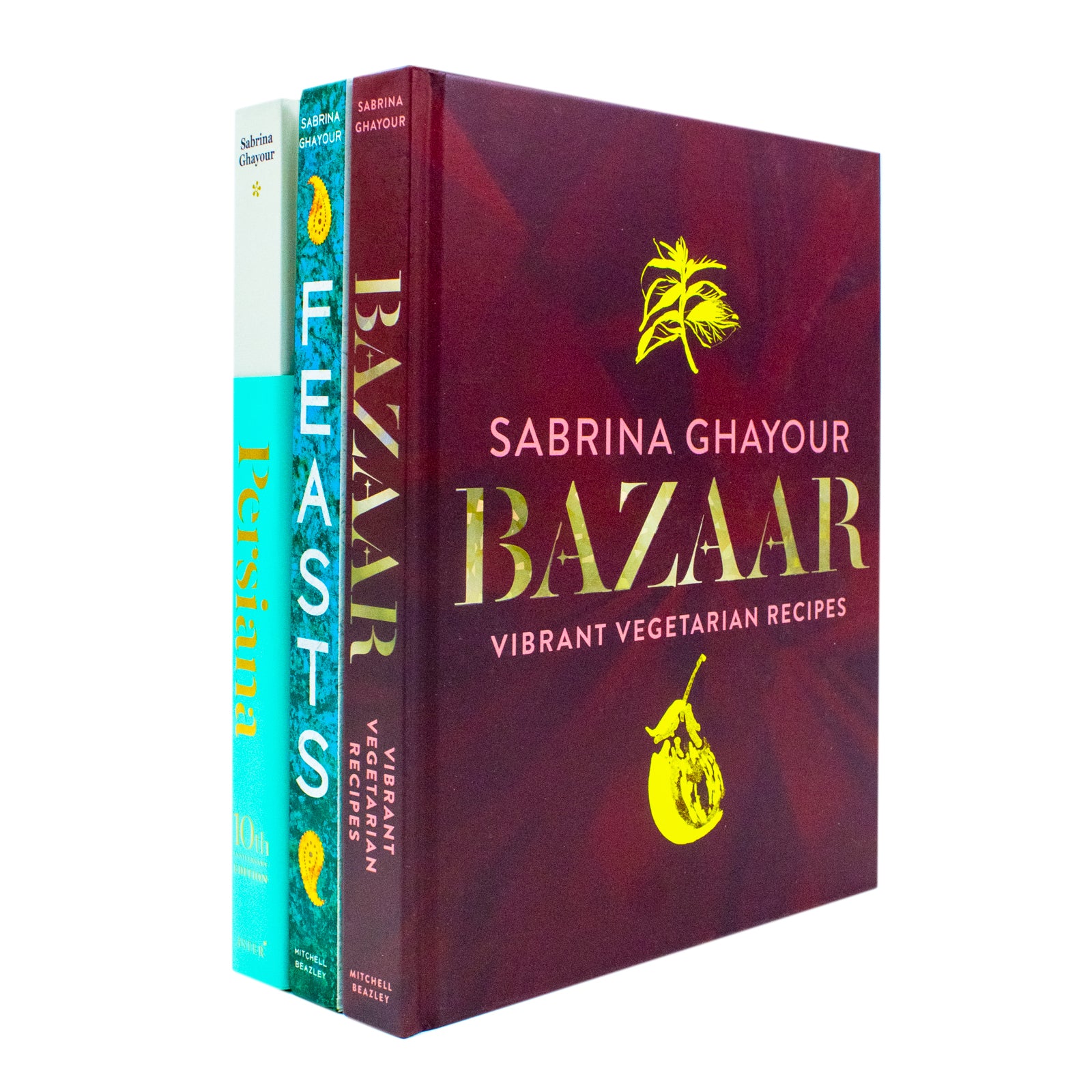Sabrina Ghayour 3 Books Collection Set (Persiana, Bazaar, Feasts) - Lets Buy Books