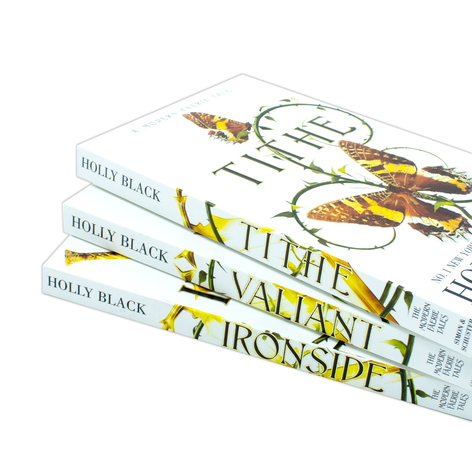 Modern Faerie Tale Series 3 Books Collection Set By Holly Black ( Tithe, Valiant, Ironside ) by Holly Black
