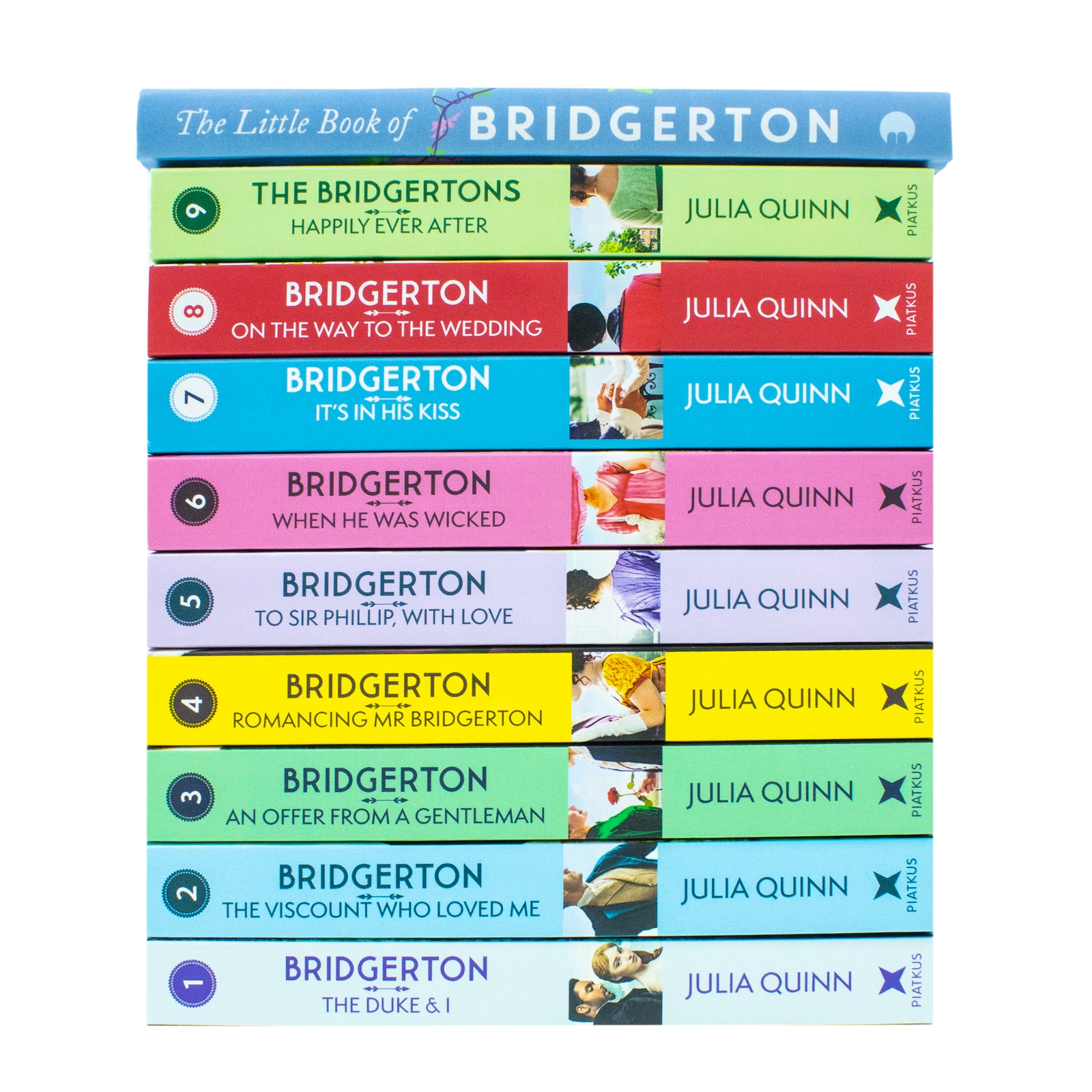 Bridgerton Family Book Series Complete Books 10 Books  Collection Set by Julia Quinn - Lets Buy Books
