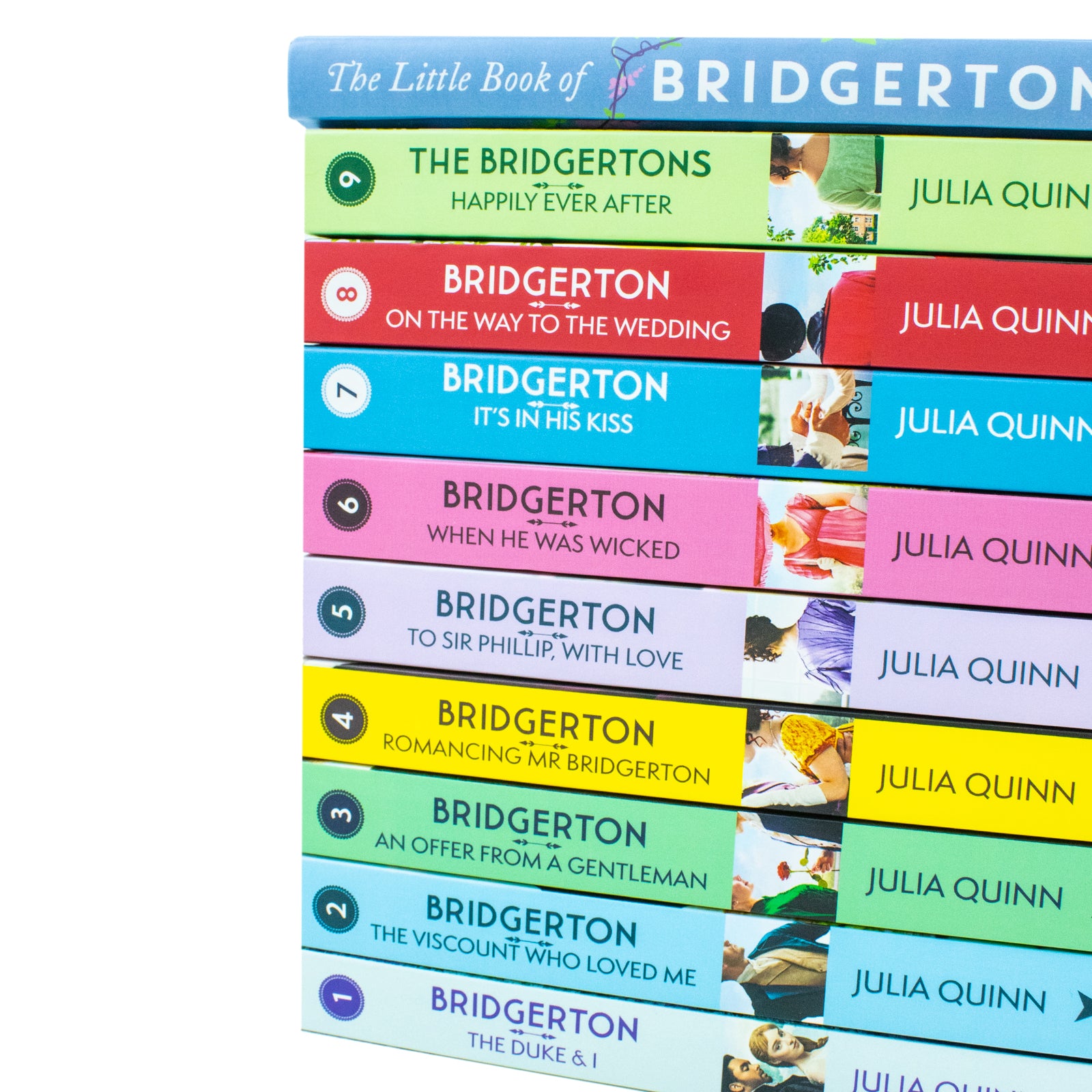 Bridgerton Family Book Series Complete Books 10 Books  Collection Set by Julia Quinn - Lets Buy Books