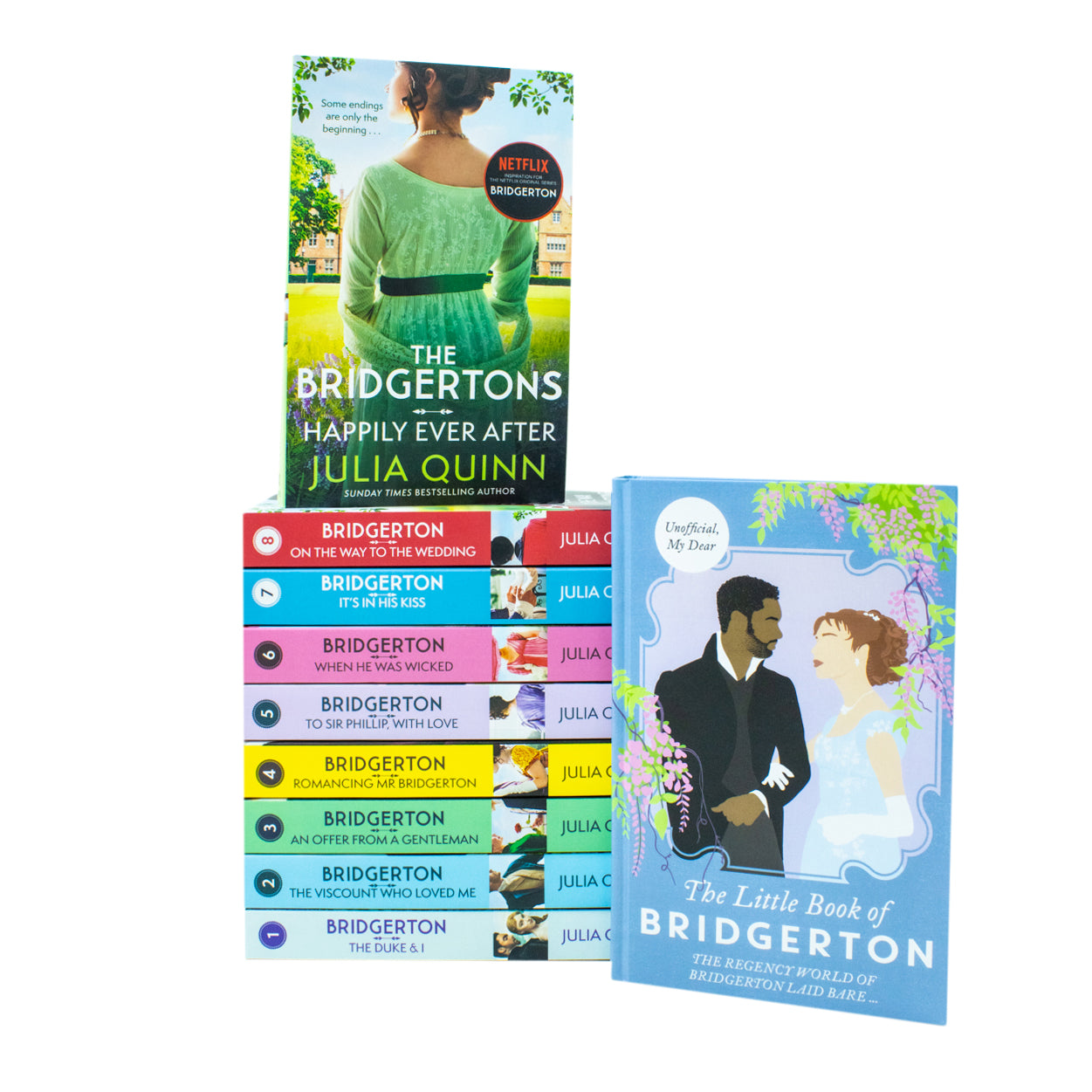 Bridgerton Family Book Series Complete Books 10 Books  Collection Set by Julia Quinn - Lets Buy Books