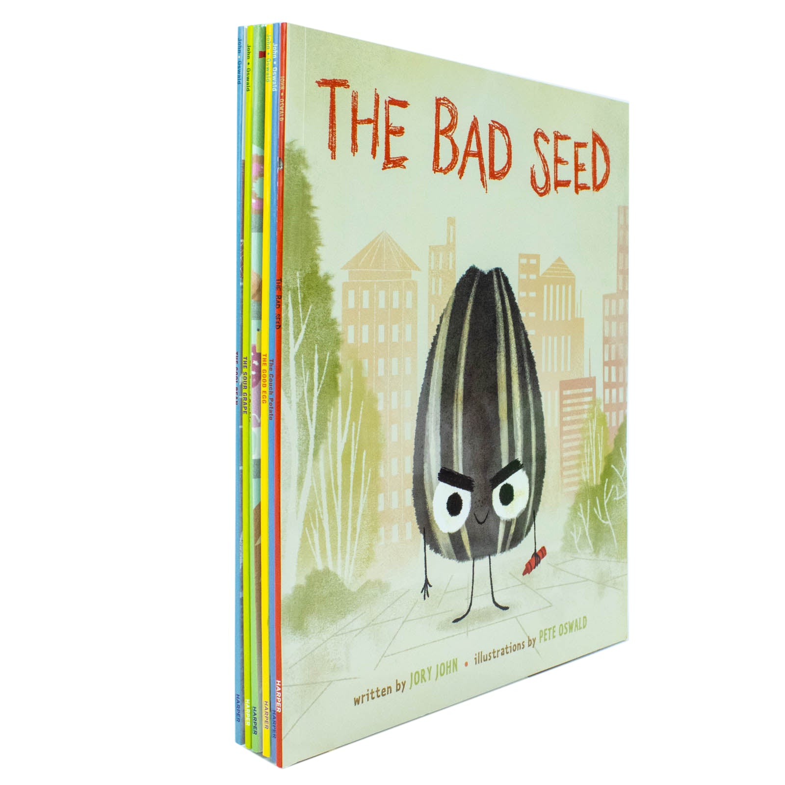 The Food Group The Bad Seed Series 6 Books Collection Set By Jory John - Lets Buy Books