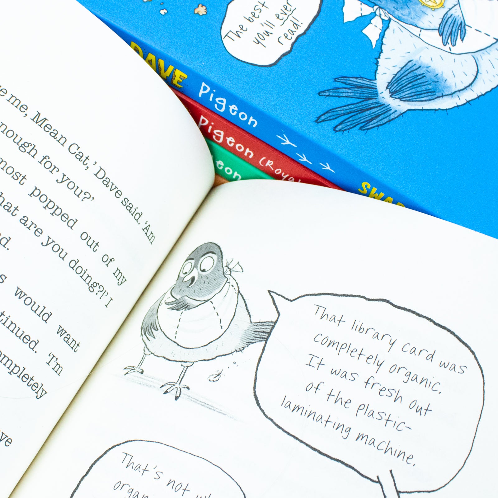 Dave Pigeon Collection 5 Books Set By Swapna Haddow (Dave Pigeon, Nuggets, Racer) - Lets Buy Books