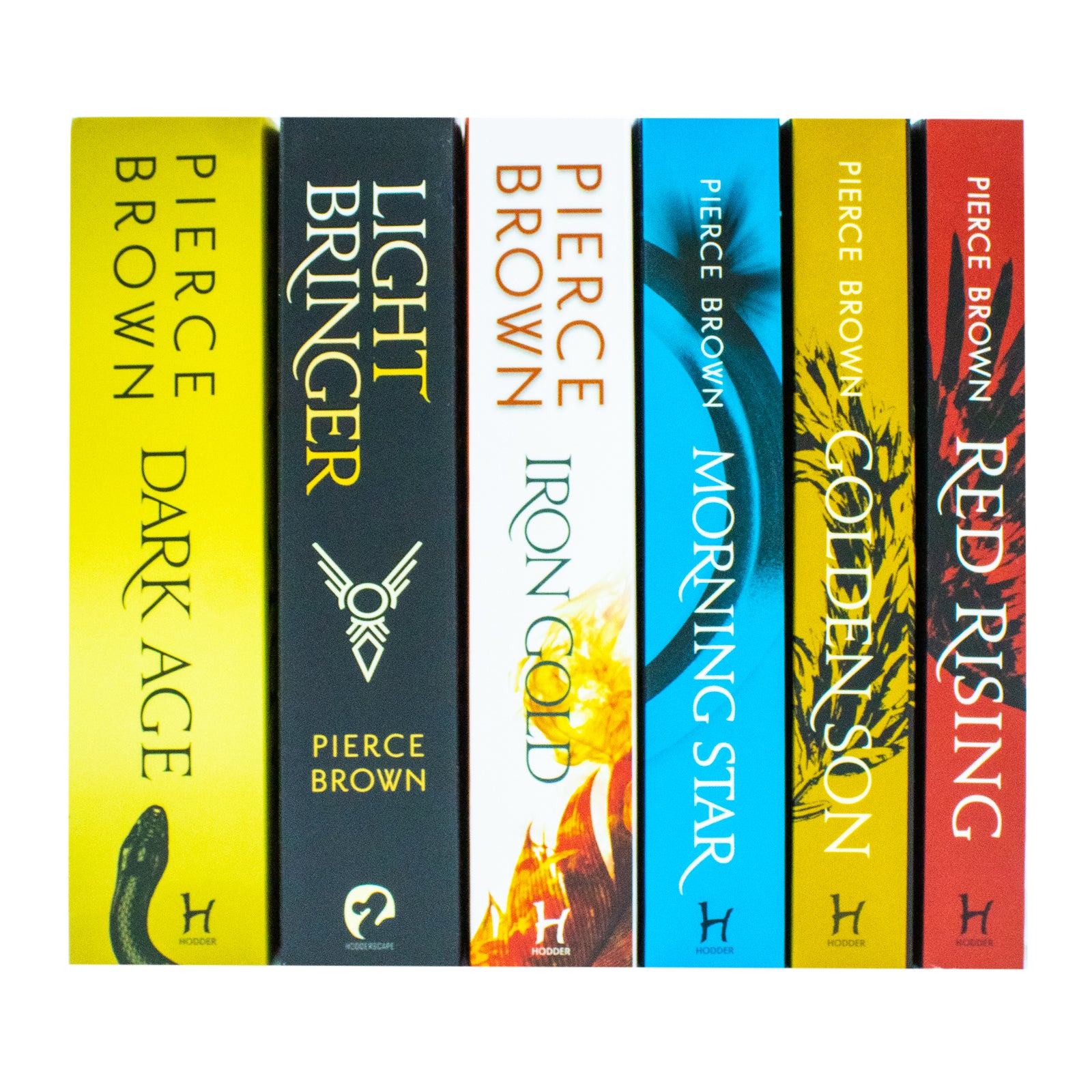 The Red Rising Series 6 Books Collection Set Red Rising, Golden Son, Morning Star, Iron Gold, Dark Age & Light Bringer - Lets Buy Books