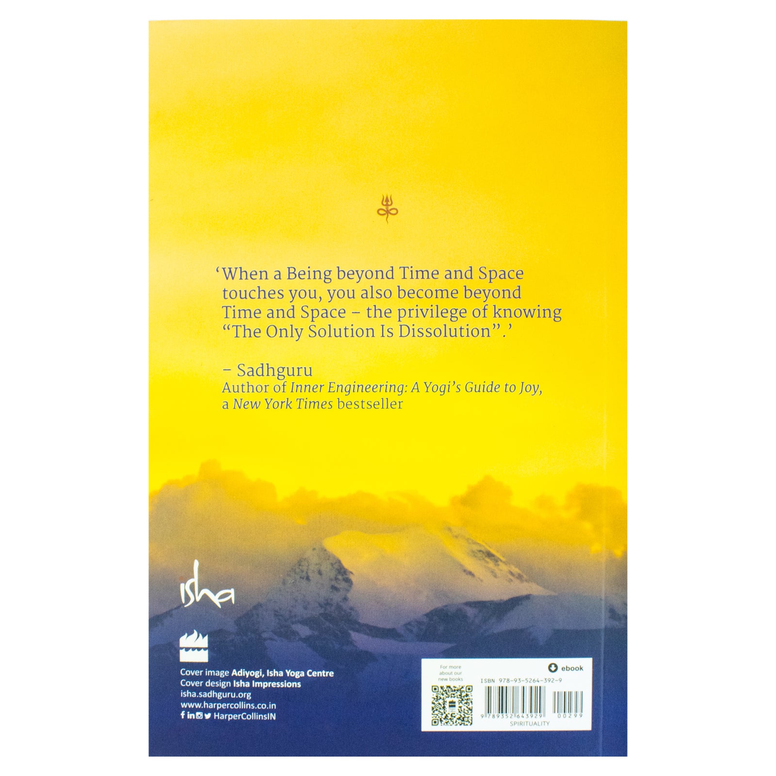 Adiyogi: The Source of Yoga by Sadhguru Jaggi Vasudev & Arundhathi Subramaniam - Lets Buy Books